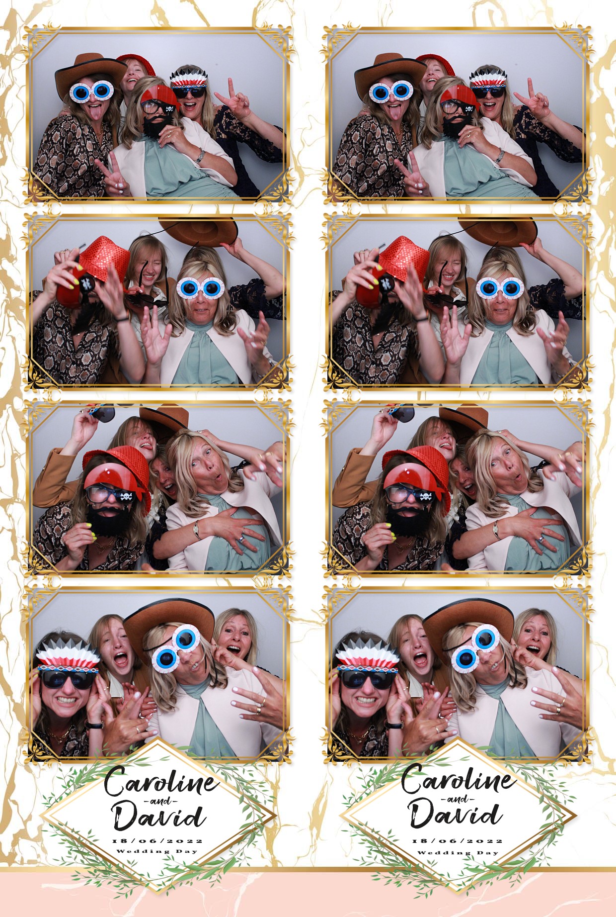 Caz & Dave's Wedding Reception  | View more photos from the event at gallery.myphotoboothexperience.co.uk/u/MyPhotoBoothExperienceLtd/Caz-Daves-Wedding-Reception
