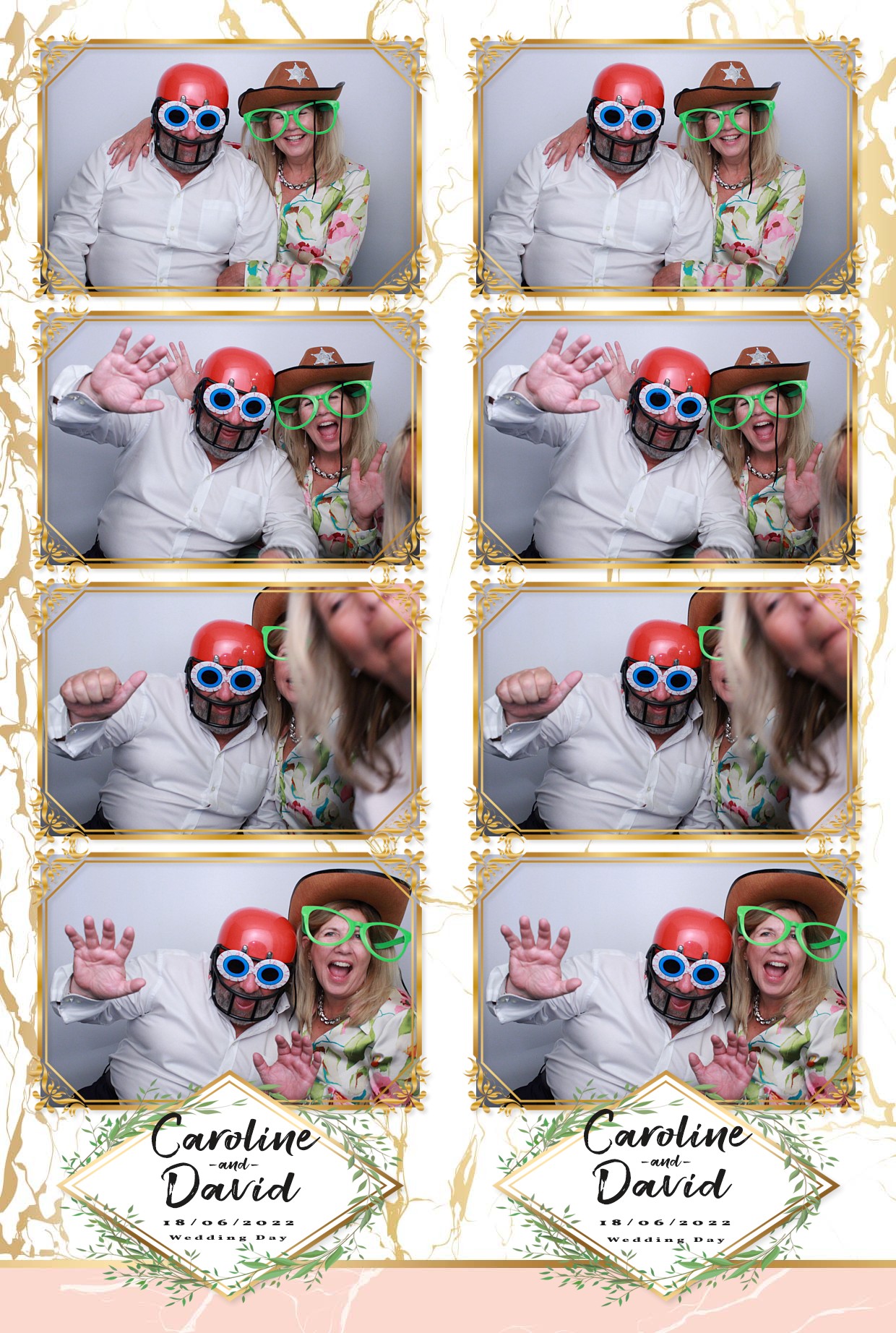 Caz & Dave's Wedding Reception  | View more photos from the event at gallery.myphotoboothexperience.co.uk/u/MyPhotoBoothExperienceLtd/Caz-Daves-Wedding-Reception