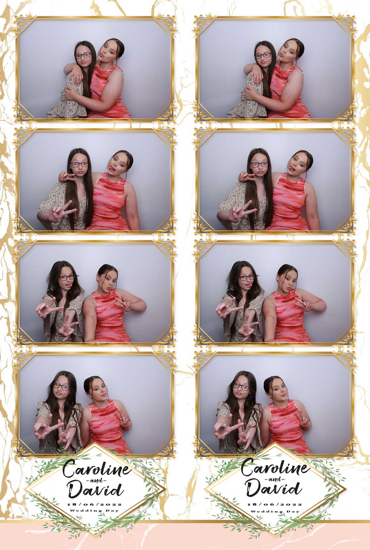 Caz & Dave's Wedding Reception  | View more photos from the event at gallery.myphotoboothexperience.co.uk/u/MyPhotoBoothExperienceLtd/Caz-Daves-Wedding-Reception