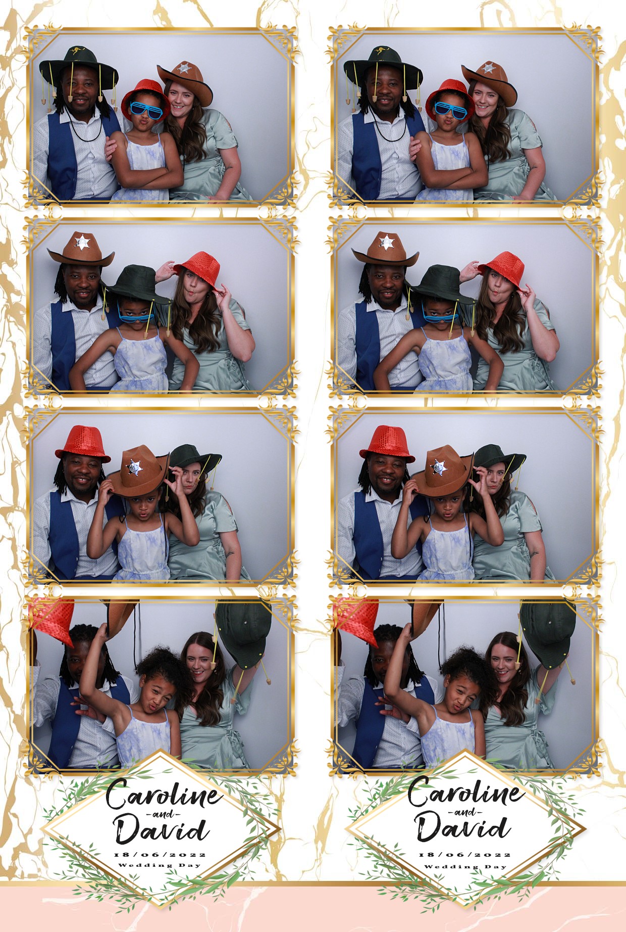 Caz & Dave's Wedding Reception  | View more photos from the event at gallery.myphotoboothexperience.co.uk/u/MyPhotoBoothExperienceLtd/Caz-Daves-Wedding-Reception