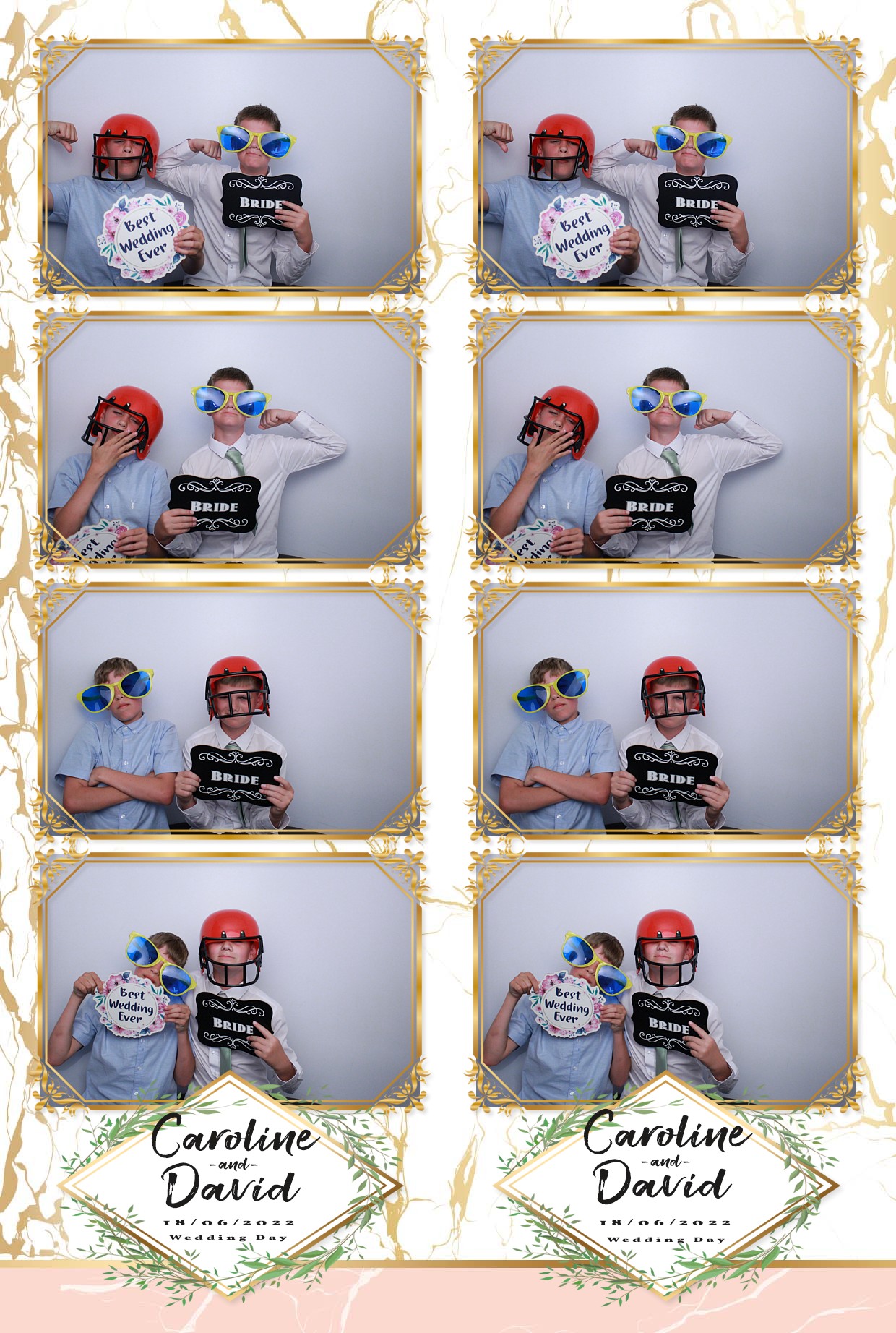 Caz & Dave's Wedding Reception  | View more photos from the event at gallery.myphotoboothexperience.co.uk/u/MyPhotoBoothExperienceLtd/Caz-Daves-Wedding-Reception