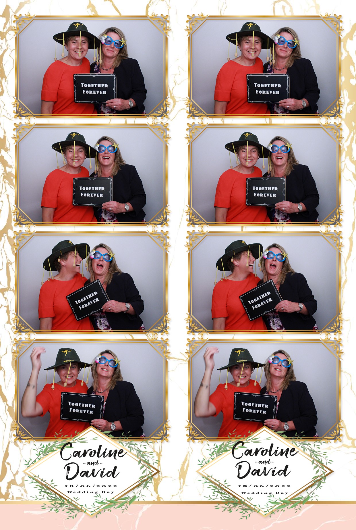 Caz & Dave's Wedding Reception  | View more photos from the event at gallery.myphotoboothexperience.co.uk/u/MyPhotoBoothExperienceLtd/Caz-Daves-Wedding-Reception