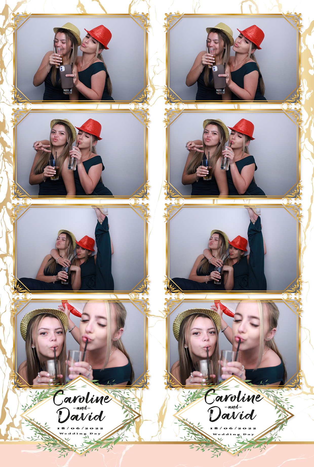 Caz & Dave's Wedding Reception  | View more photos from the event at gallery.myphotoboothexperience.co.uk/u/MyPhotoBoothExperienceLtd/Caz-Daves-Wedding-Reception