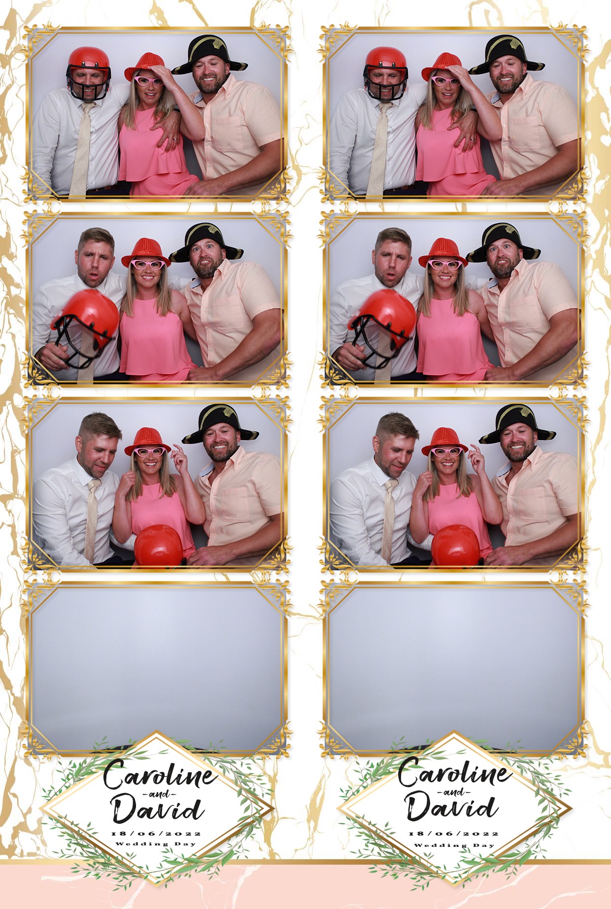 Caz & Dave's Wedding Reception  | View more photos from the event at gallery.myphotoboothexperience.co.uk/u/MyPhotoBoothExperienceLtd/Caz-Daves-Wedding-Reception