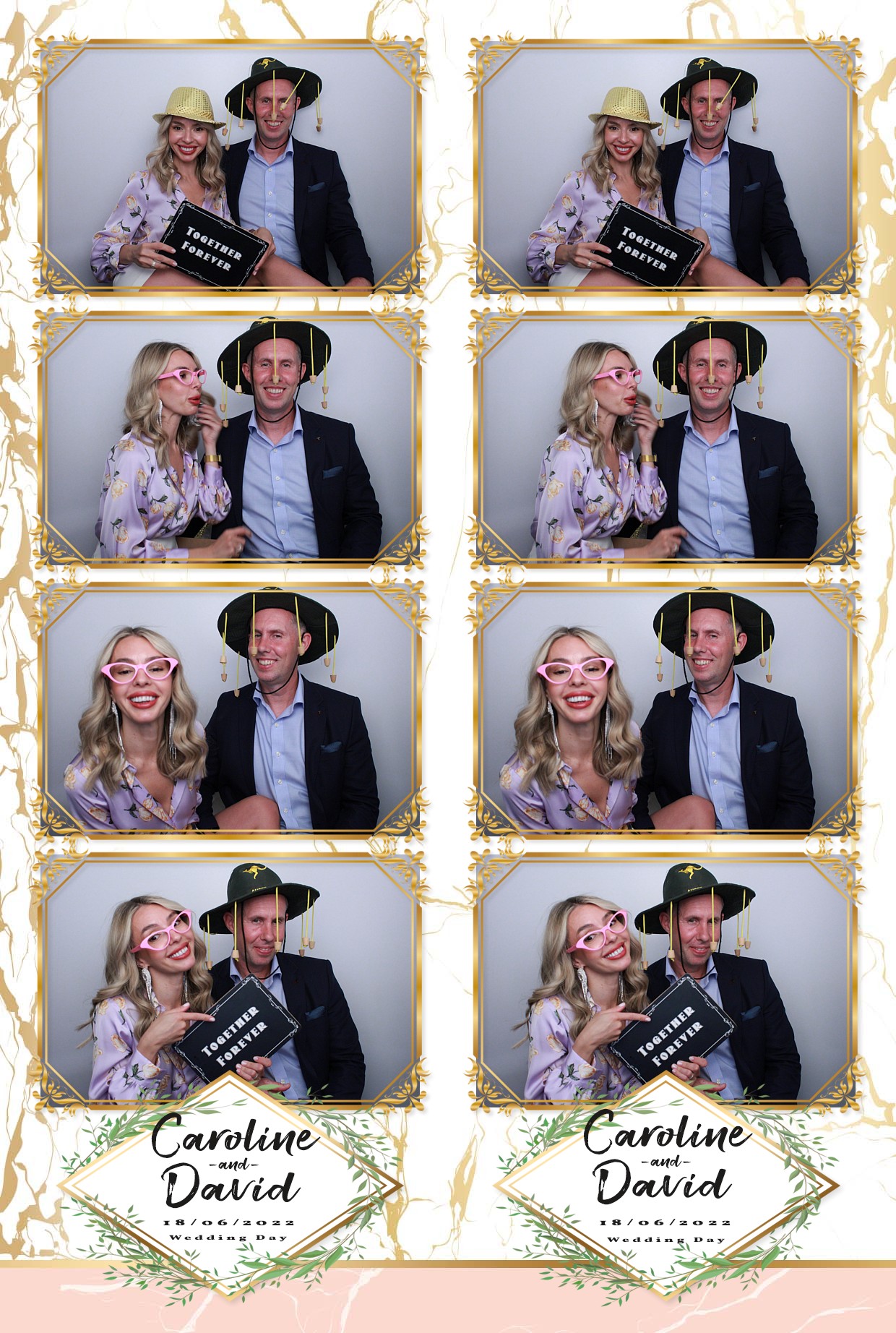 Caz & Dave's Wedding Reception  | View more photos from the event at gallery.myphotoboothexperience.co.uk/u/MyPhotoBoothExperienceLtd/Caz-Daves-Wedding-Reception