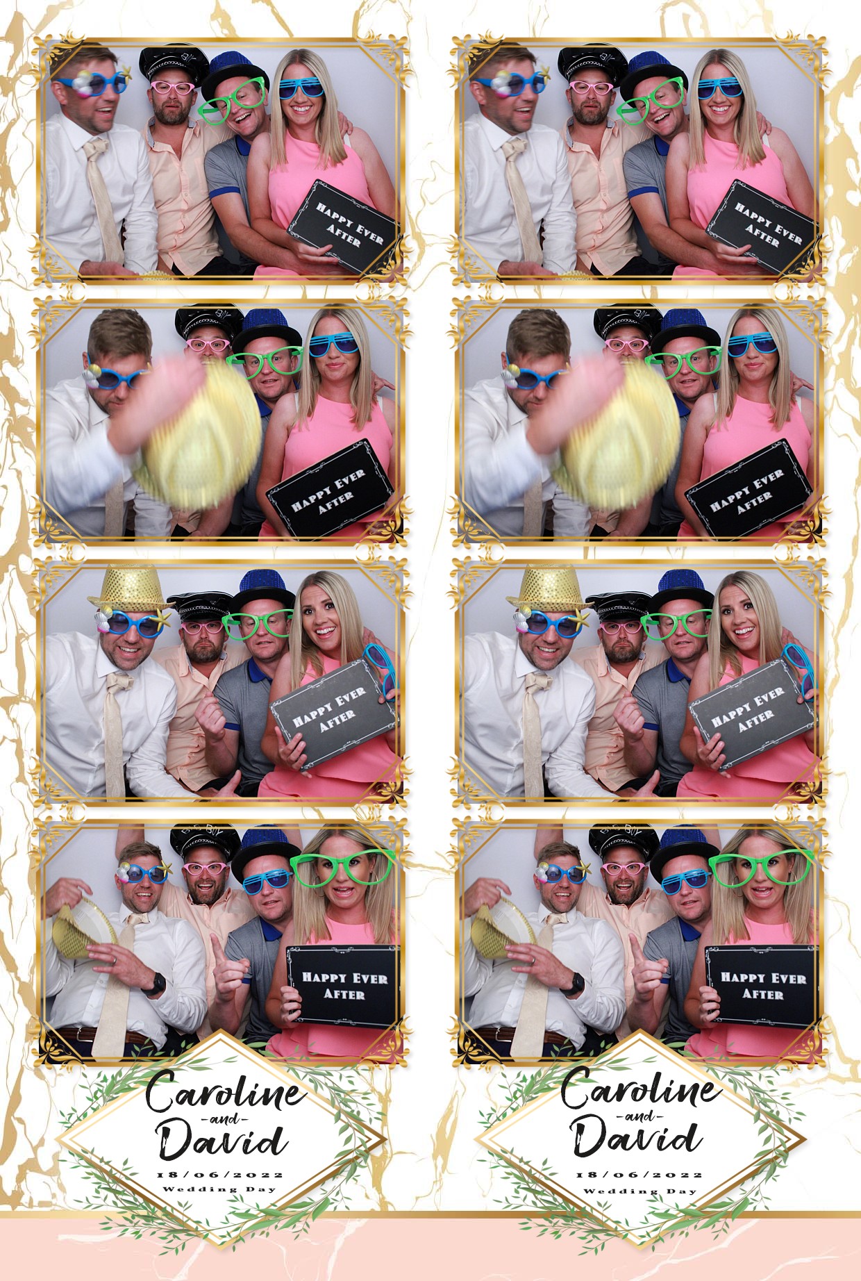 Caz & Dave's Wedding Reception  | View more photos from the event at gallery.myphotoboothexperience.co.uk/u/MyPhotoBoothExperienceLtd/Caz-Daves-Wedding-Reception