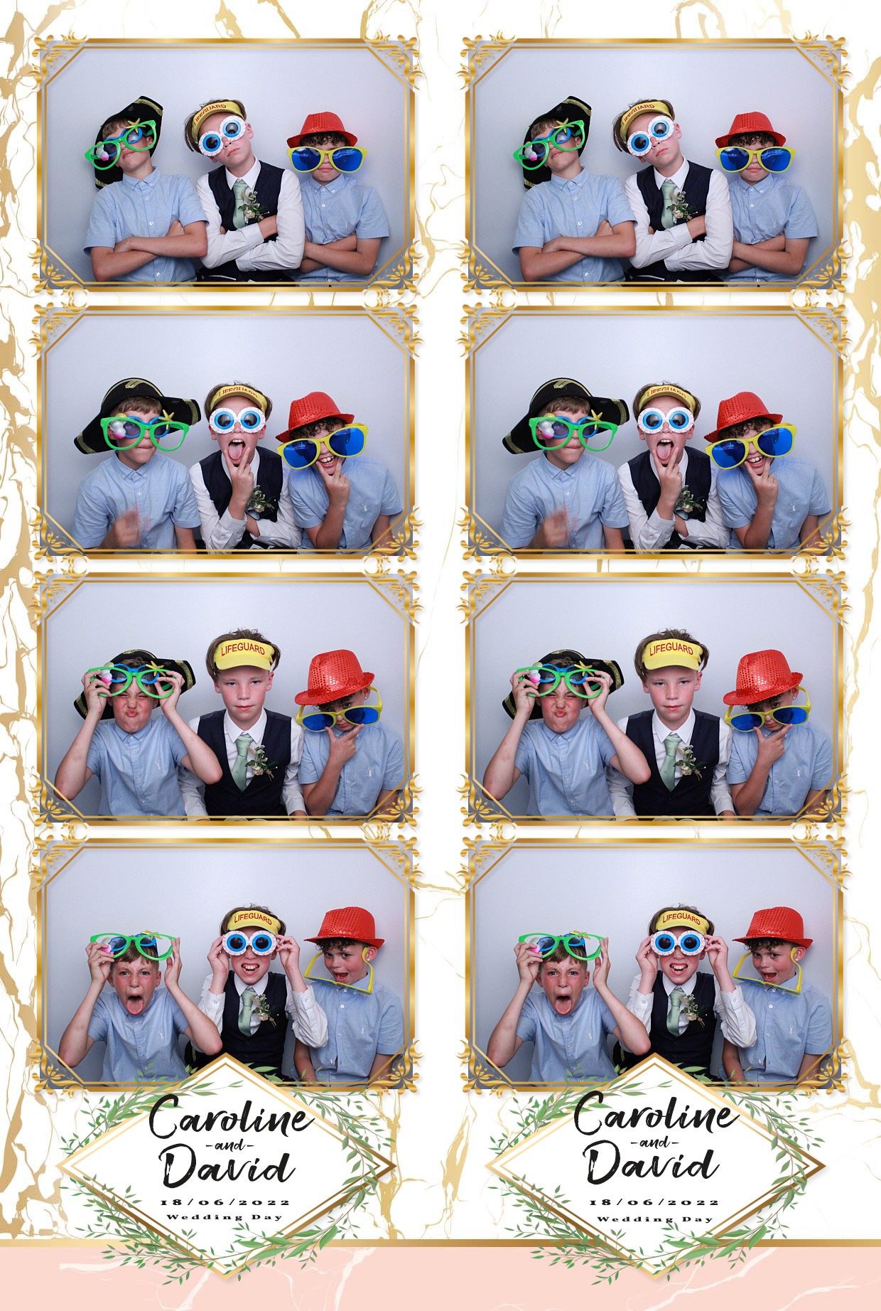 Caz & Dave's Wedding Reception  | View more photos from the event at gallery.myphotoboothexperience.co.uk/u/MyPhotoBoothExperienceLtd/Caz-Daves-Wedding-Reception