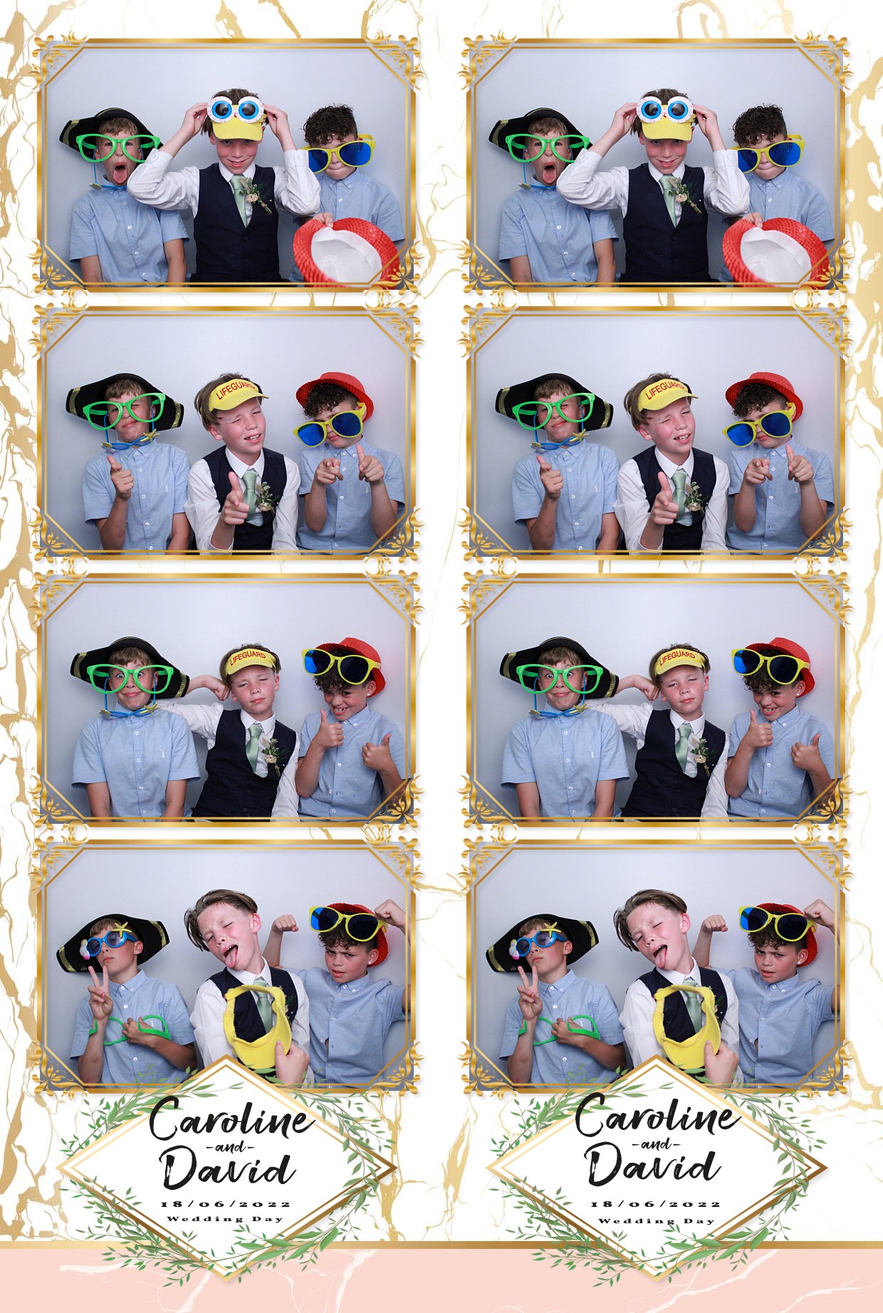 Caz & Dave's Wedding Reception  | View more photos from the event at gallery.myphotoboothexperience.co.uk/u/MyPhotoBoothExperienceLtd/Caz-Daves-Wedding-Reception