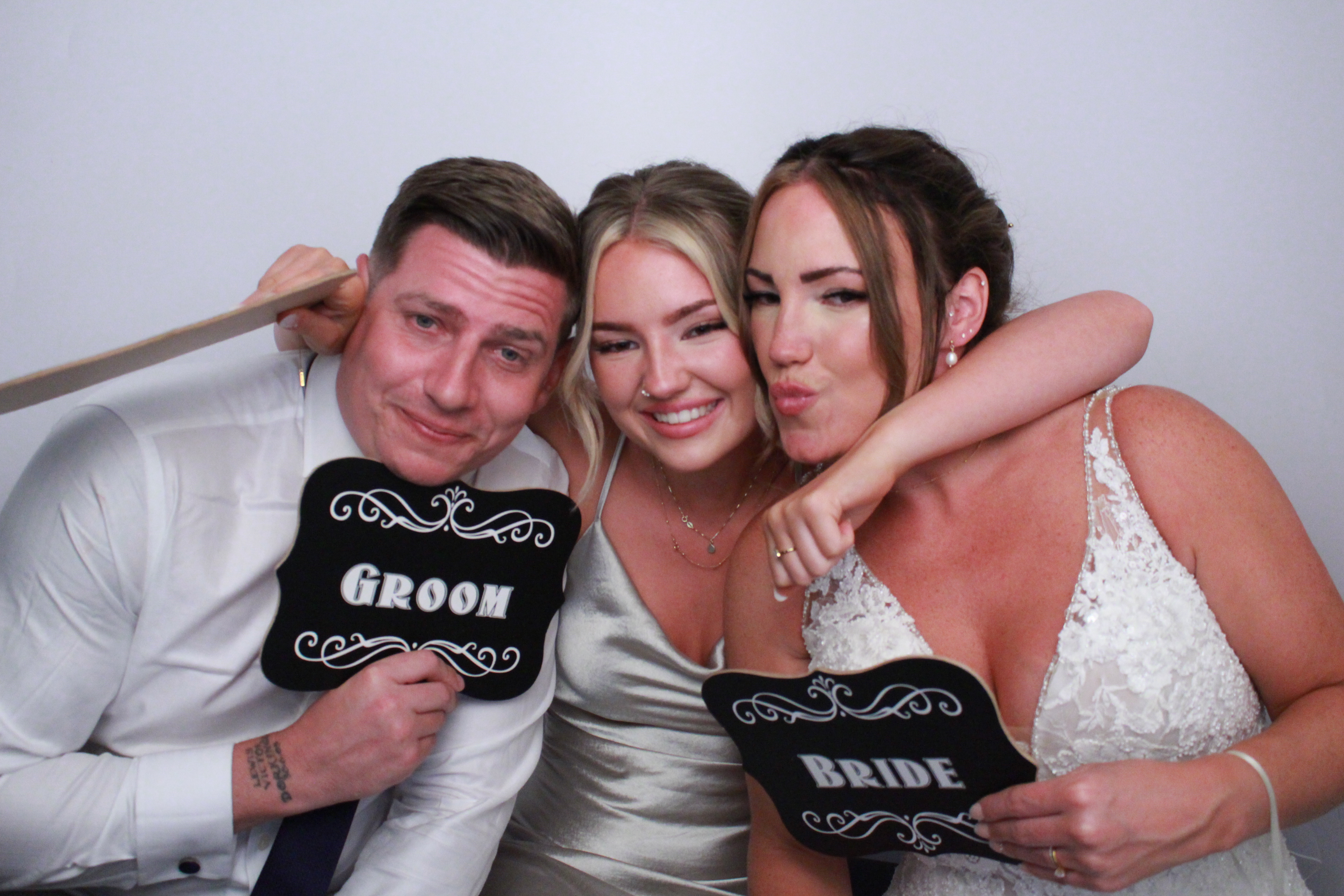 Caz & Dave's Wedding Reception  | View more photos from the event at gallery.myphotoboothexperience.co.uk/u/MyPhotoBoothExperienceLtd/Caz-Daves-Wedding-Reception