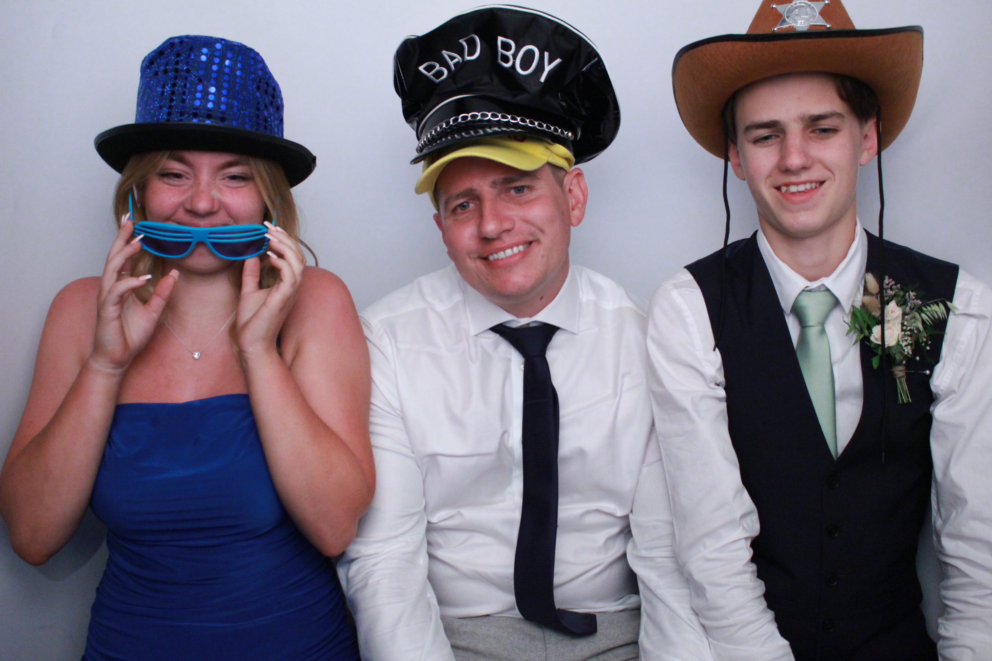 Caz & Dave's Wedding Reception  | View more photos from the event at gallery.myphotoboothexperience.co.uk/u/MyPhotoBoothExperienceLtd/Caz-Daves-Wedding-Reception