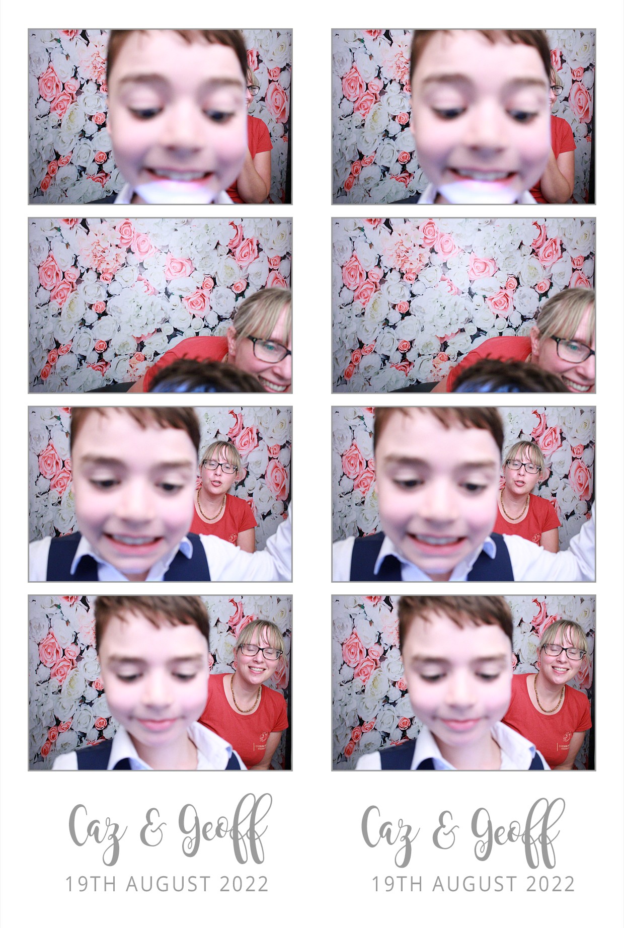 Caz & Geoff's Wedding  | View more photos from the event at gallery.myphotoboothexperience.co.uk/u/MyPhotoBoothExperienceLtd/Caz-Geoffs-Wedding