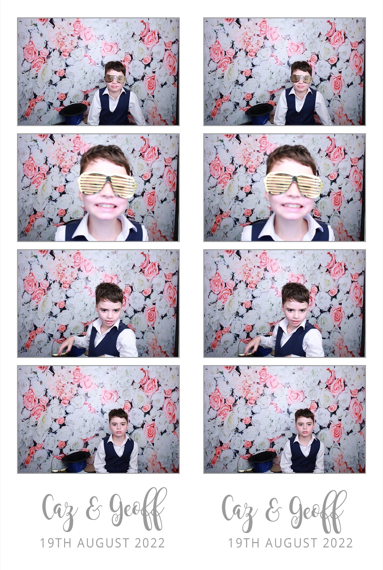 Caz & Geoff's Wedding  | View more photos from the event at gallery.myphotoboothexperience.co.uk/u/MyPhotoBoothExperienceLtd/Caz-Geoffs-Wedding