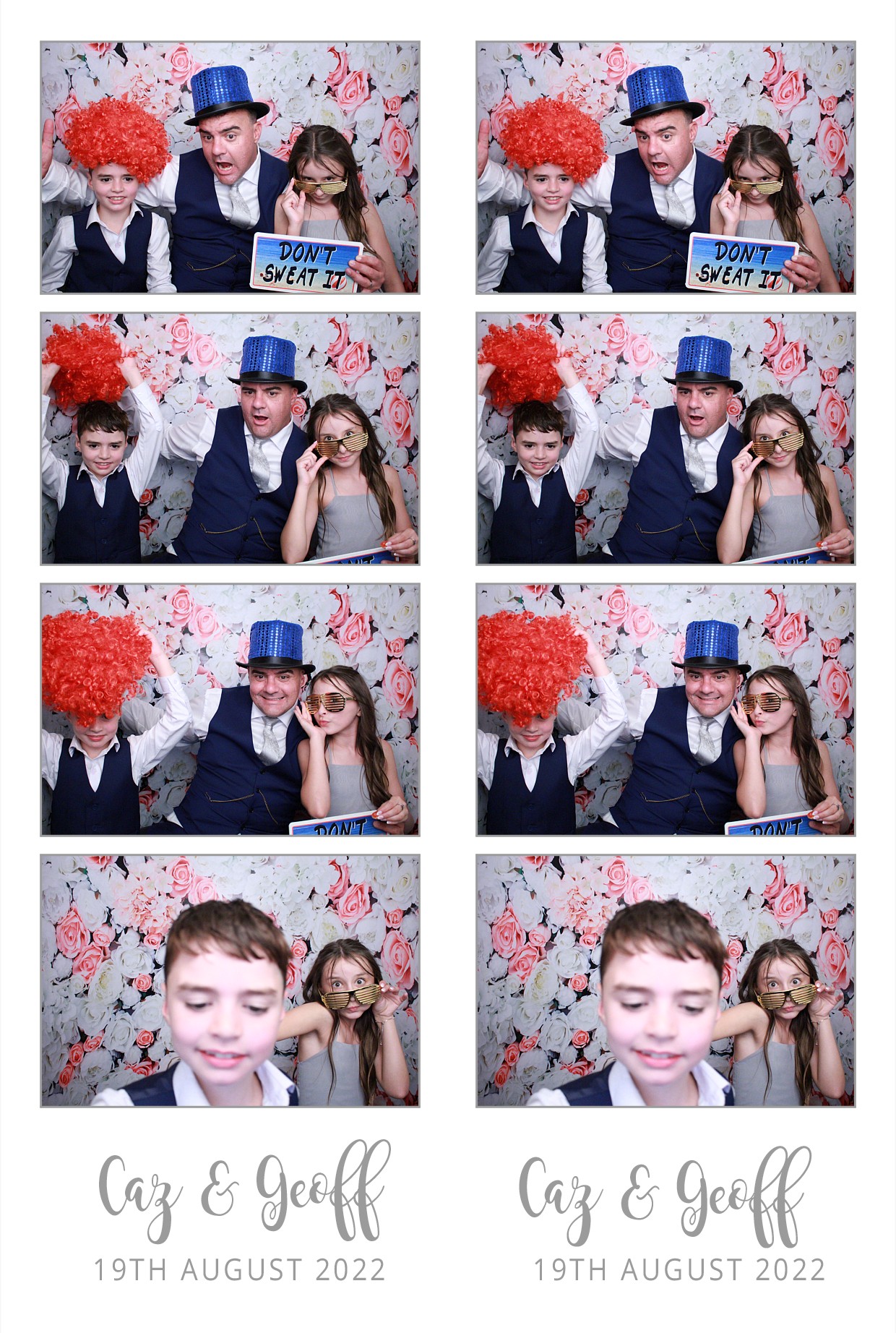 Caz & Geoff's Wedding  | View more photos from the event at gallery.myphotoboothexperience.co.uk/u/MyPhotoBoothExperienceLtd/Caz-Geoffs-Wedding
