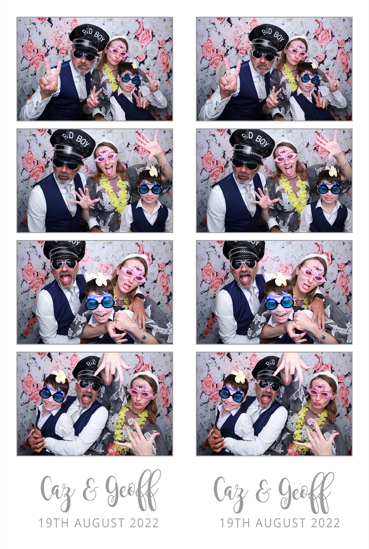 Caz & Geoff's Wedding  | View more photos from the event at gallery.myphotoboothexperience.co.uk/u/MyPhotoBoothExperienceLtd/Caz-Geoffs-Wedding