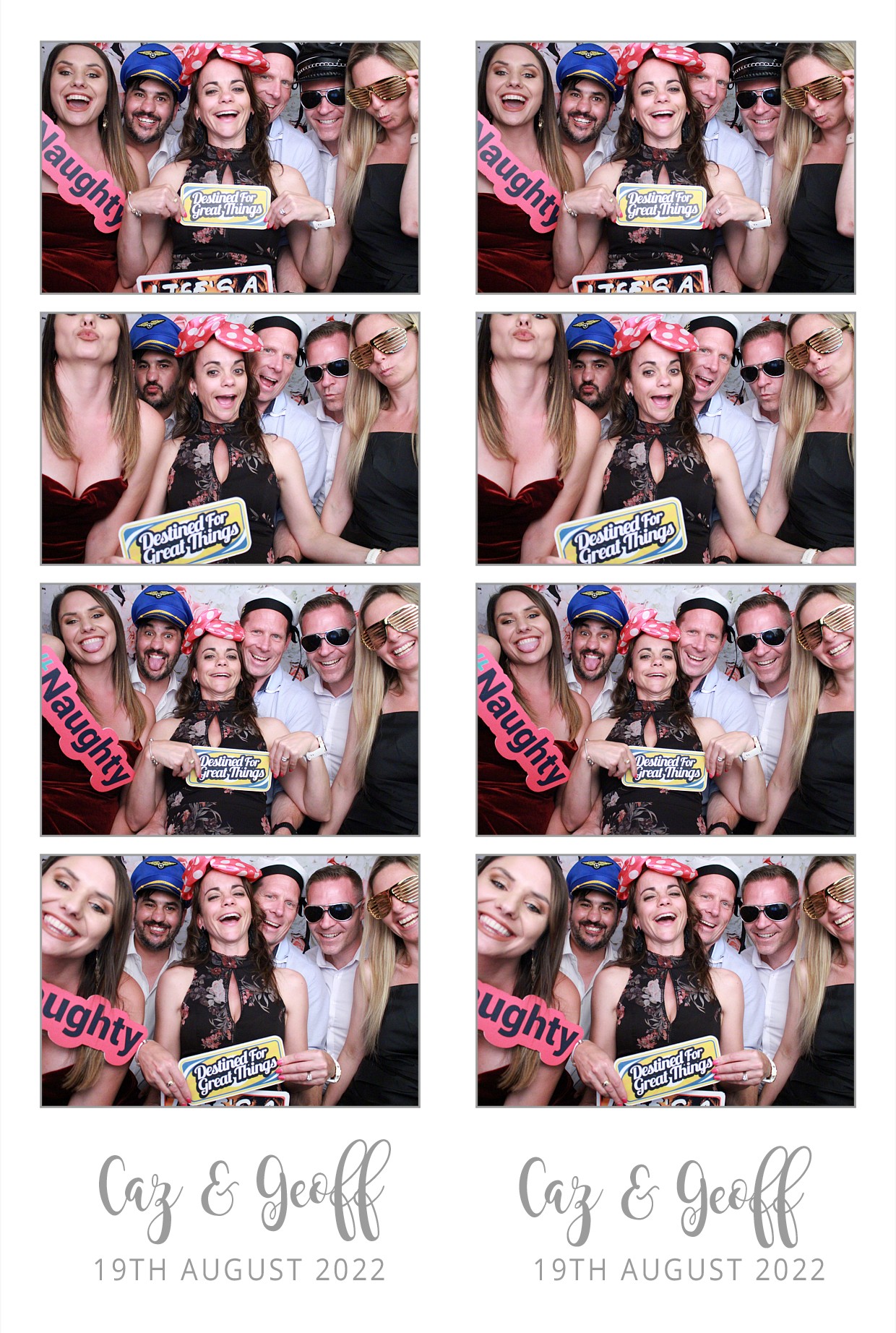 Caz & Geoff's Wedding  | View more photos from the event at gallery.myphotoboothexperience.co.uk/u/MyPhotoBoothExperienceLtd/Caz-Geoffs-Wedding
