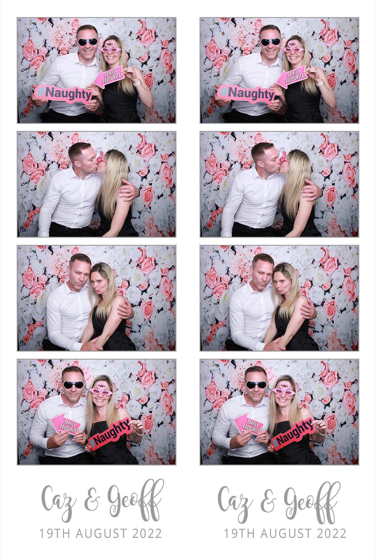 Caz & Geoff's Wedding  | View more photos from the event at gallery.myphotoboothexperience.co.uk/u/MyPhotoBoothExperienceLtd/Caz-Geoffs-Wedding