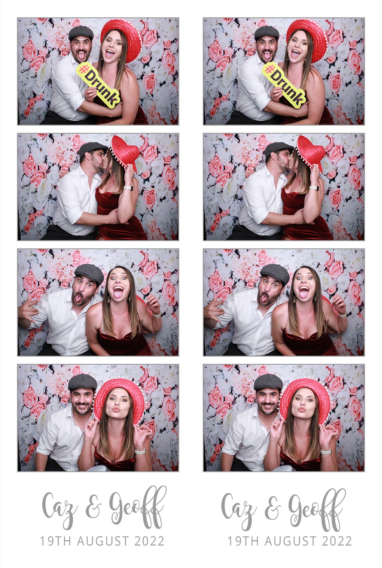 Caz & Geoff's Wedding  | View more photos from the event at gallery.myphotoboothexperience.co.uk/u/MyPhotoBoothExperienceLtd/Caz-Geoffs-Wedding