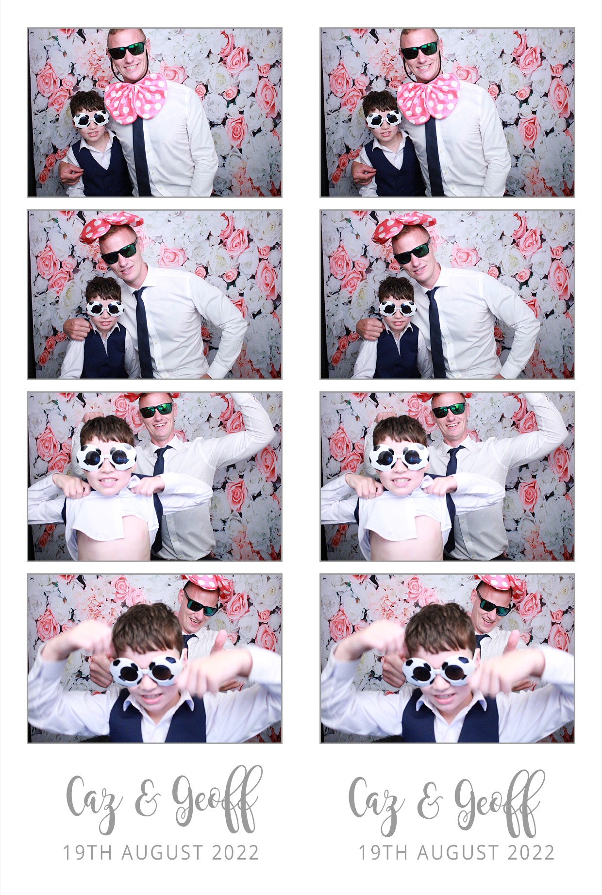 Caz & Geoff's Wedding  | View more photos from the event at gallery.myphotoboothexperience.co.uk/u/MyPhotoBoothExperienceLtd/Caz-Geoffs-Wedding