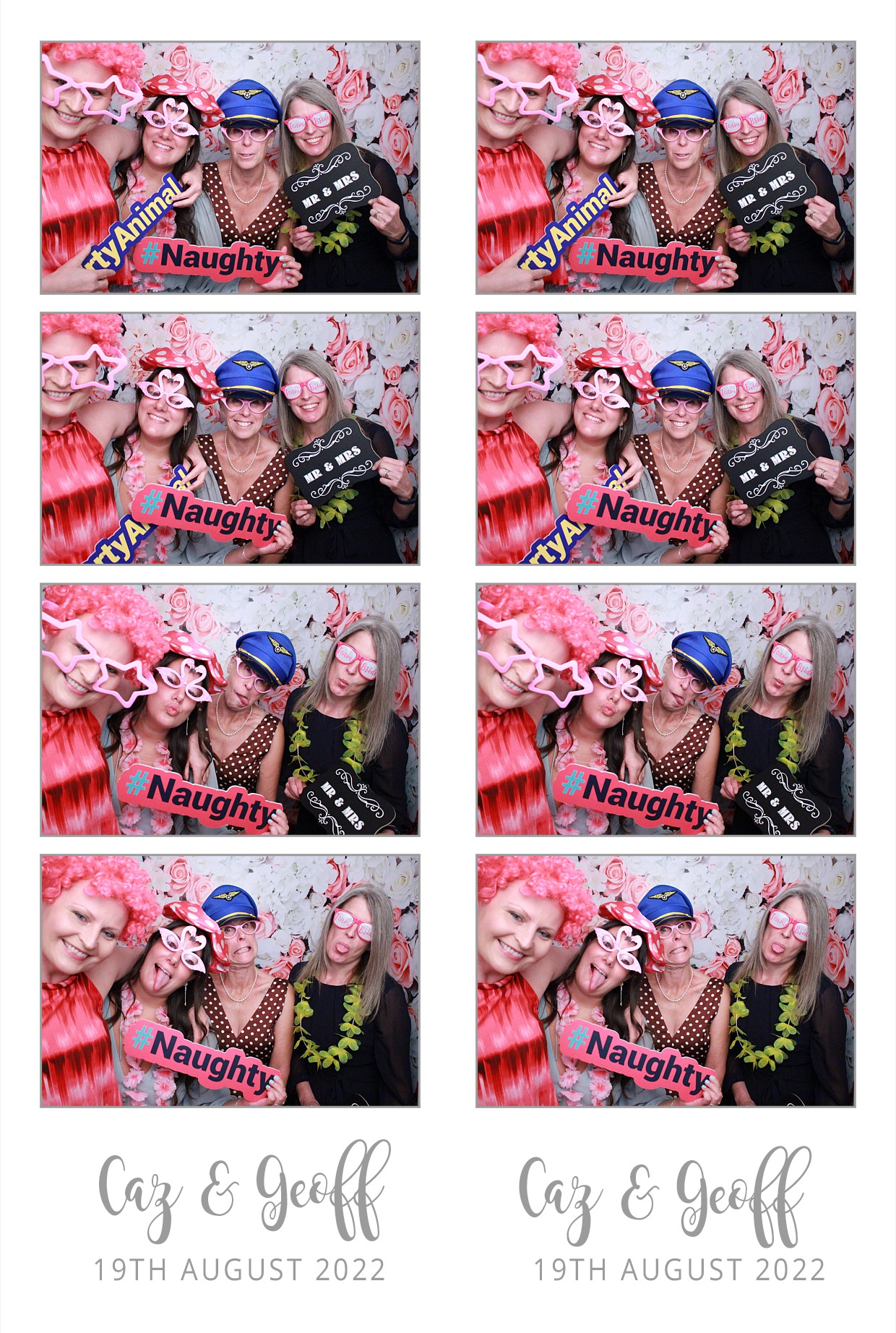 Caz & Geoff's Wedding  | View more photos from the event at gallery.myphotoboothexperience.co.uk/u/MyPhotoBoothExperienceLtd/Caz-Geoffs-Wedding