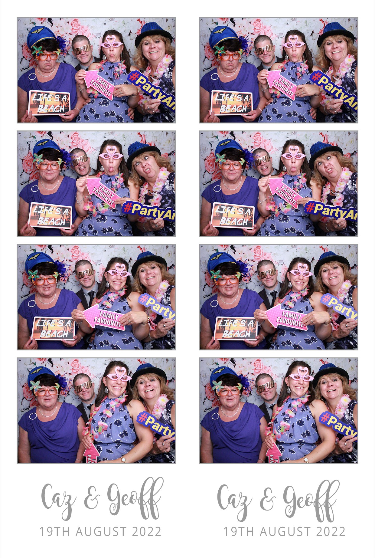 Caz & Geoff's Wedding  | View more photos from the event at gallery.myphotoboothexperience.co.uk/u/MyPhotoBoothExperienceLtd/Caz-Geoffs-Wedding