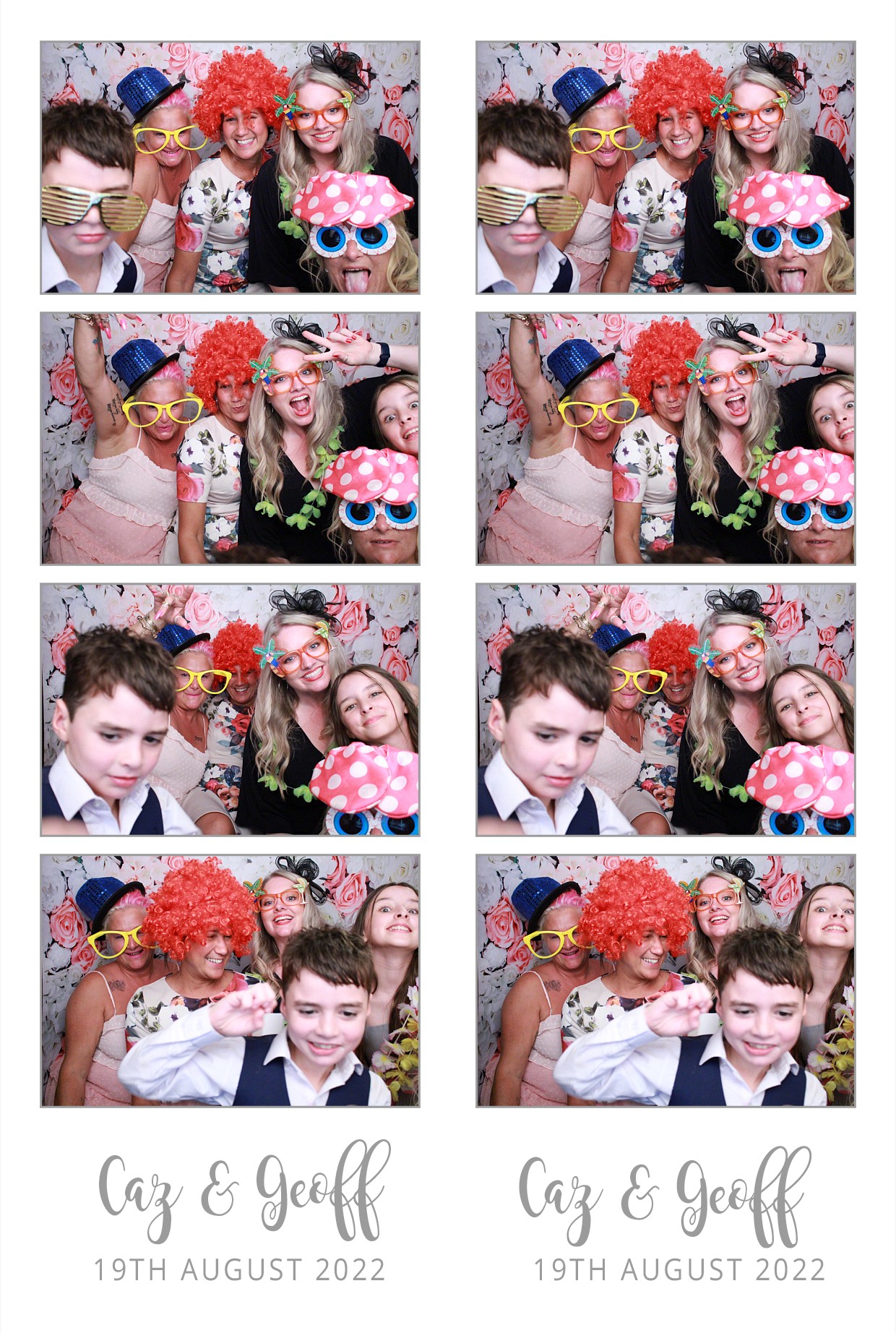 Caz & Geoff's Wedding  | View more photos from the event at gallery.myphotoboothexperience.co.uk/u/MyPhotoBoothExperienceLtd/Caz-Geoffs-Wedding