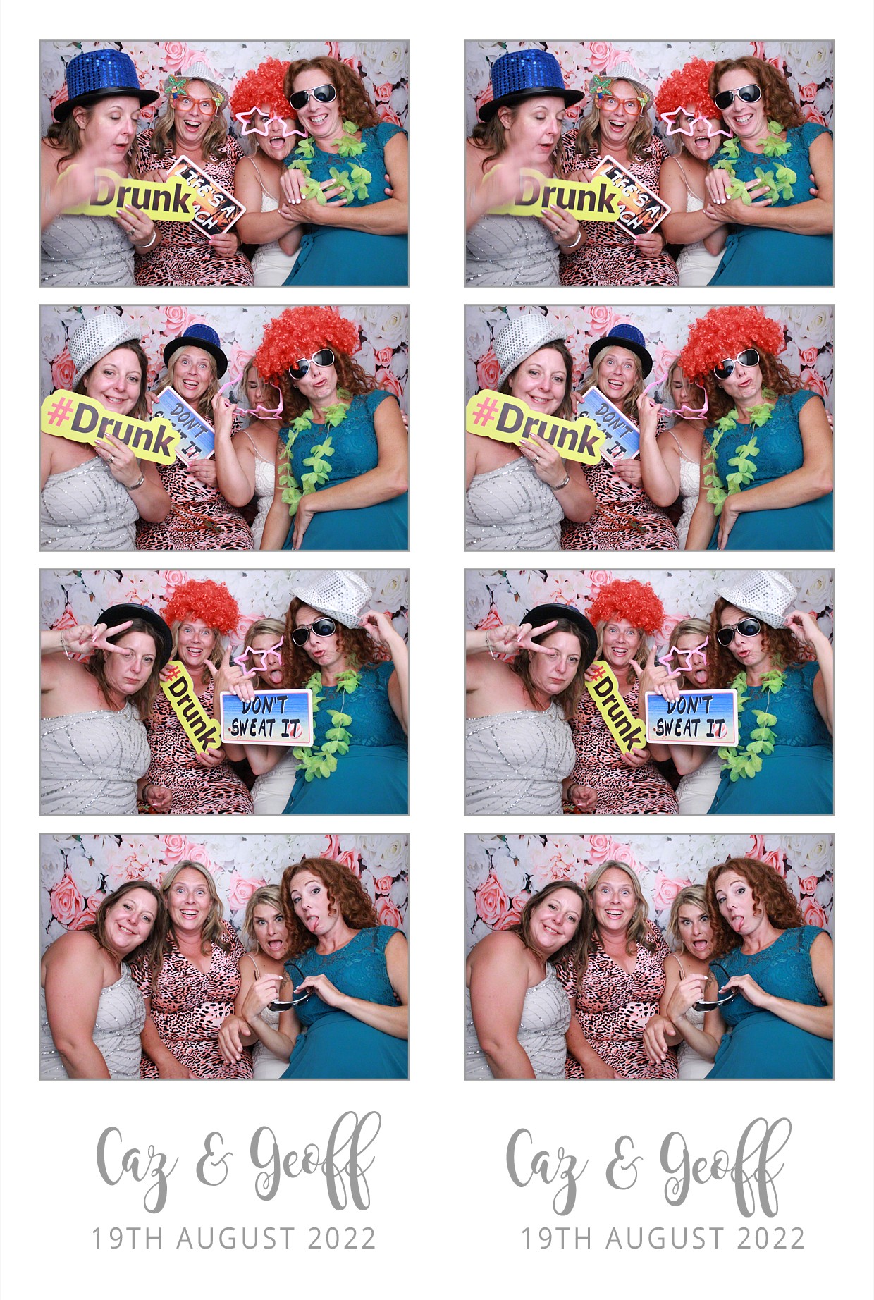 Caz & Geoff's Wedding  | View more photos from the event at gallery.myphotoboothexperience.co.uk/u/MyPhotoBoothExperienceLtd/Caz-Geoffs-Wedding