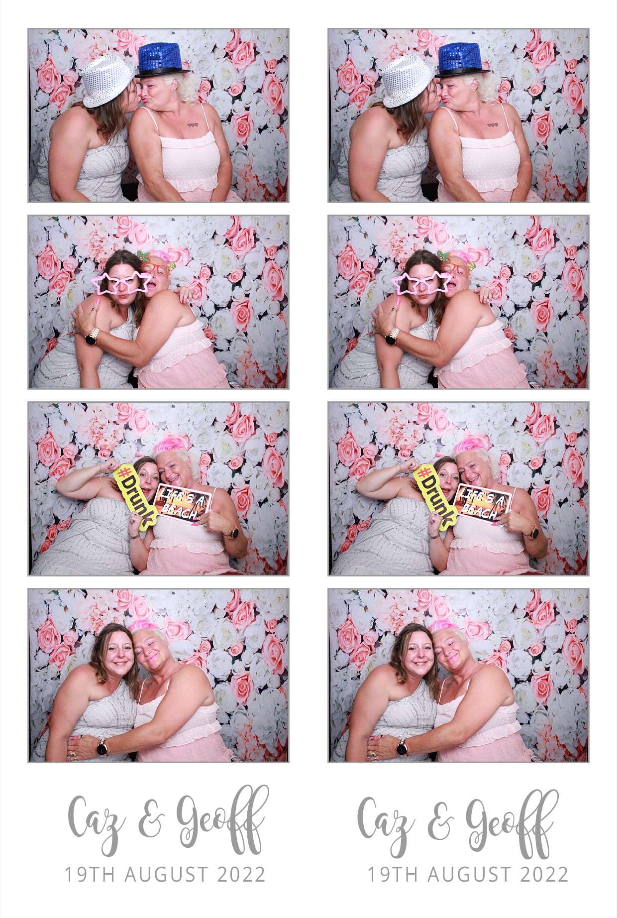 Caz & Geoff's Wedding  | View more photos from the event at gallery.myphotoboothexperience.co.uk/u/MyPhotoBoothExperienceLtd/Caz-Geoffs-Wedding