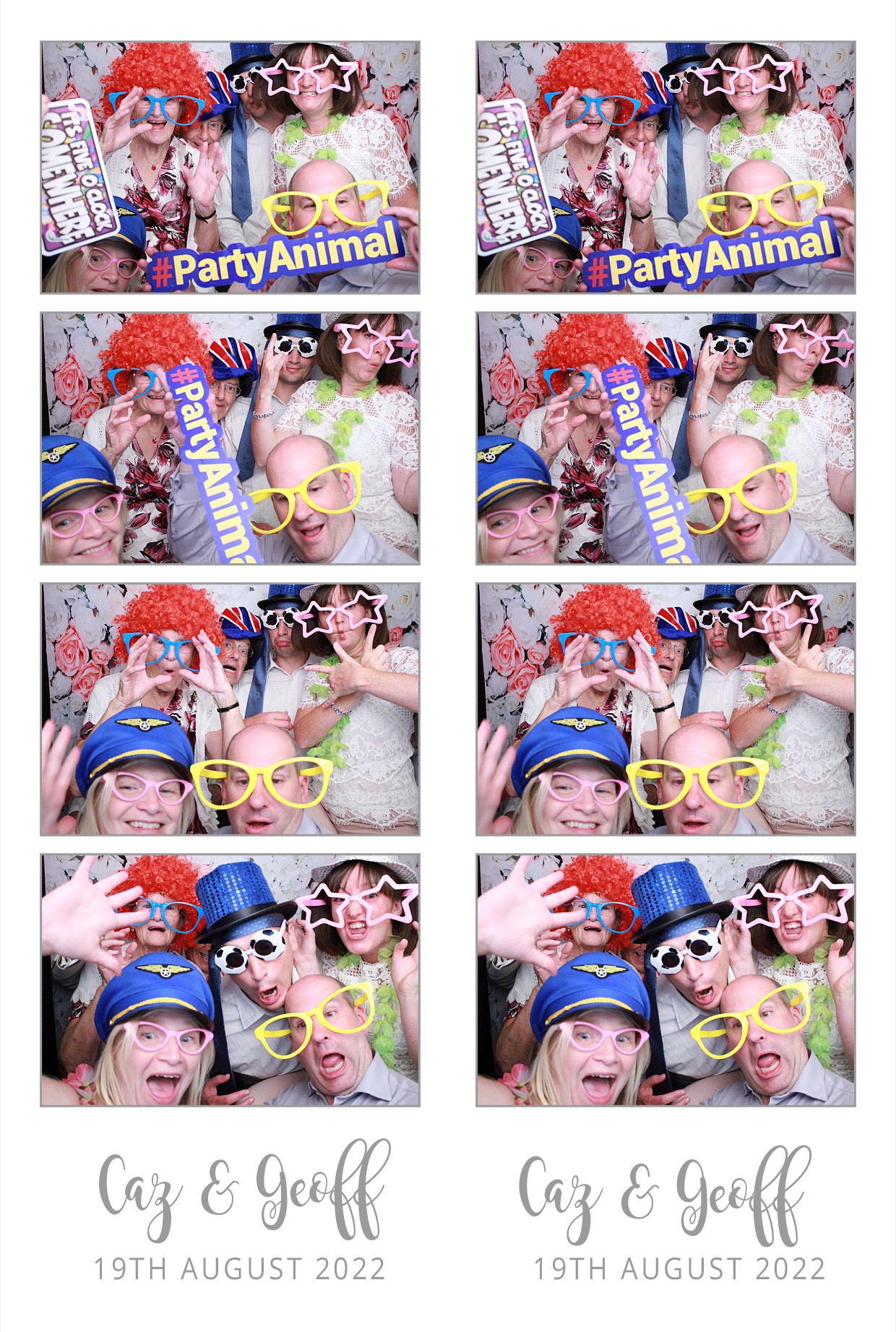 Caz & Geoff's Wedding  | View more photos from the event at gallery.myphotoboothexperience.co.uk/u/MyPhotoBoothExperienceLtd/Caz-Geoffs-Wedding