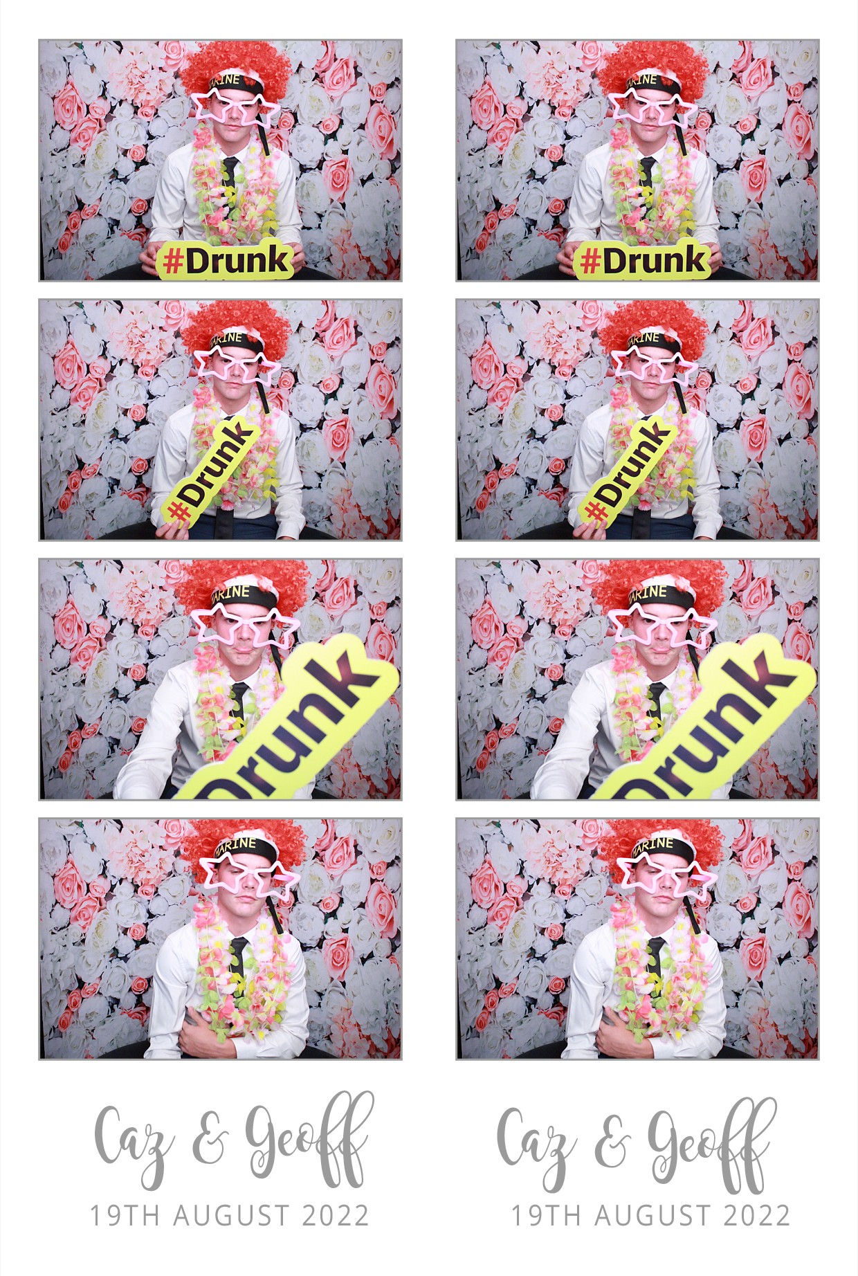 Caz & Geoff's Wedding  | View more photos from the event at gallery.myphotoboothexperience.co.uk/u/MyPhotoBoothExperienceLtd/Caz-Geoffs-Wedding