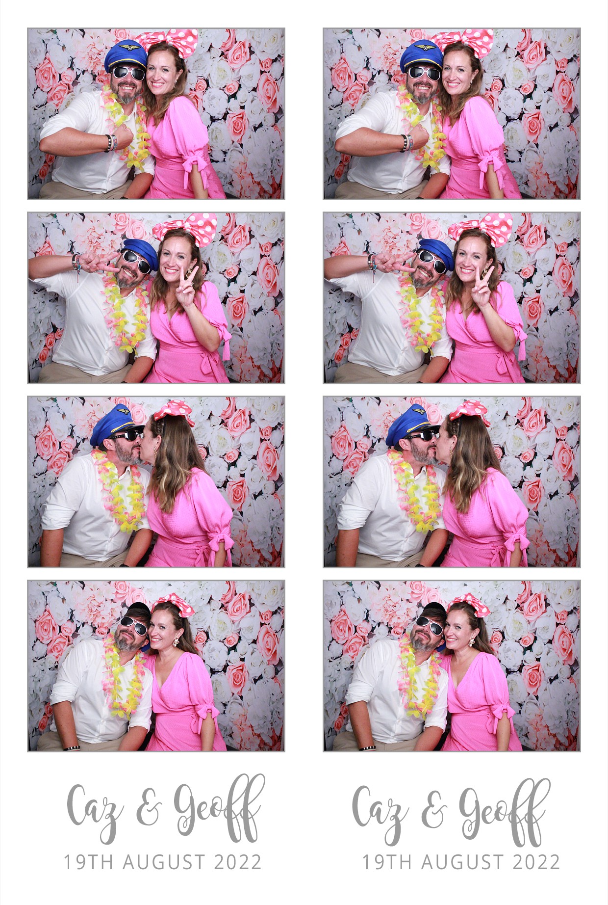 Caz & Geoff's Wedding  | View more photos from the event at gallery.myphotoboothexperience.co.uk/u/MyPhotoBoothExperienceLtd/Caz-Geoffs-Wedding