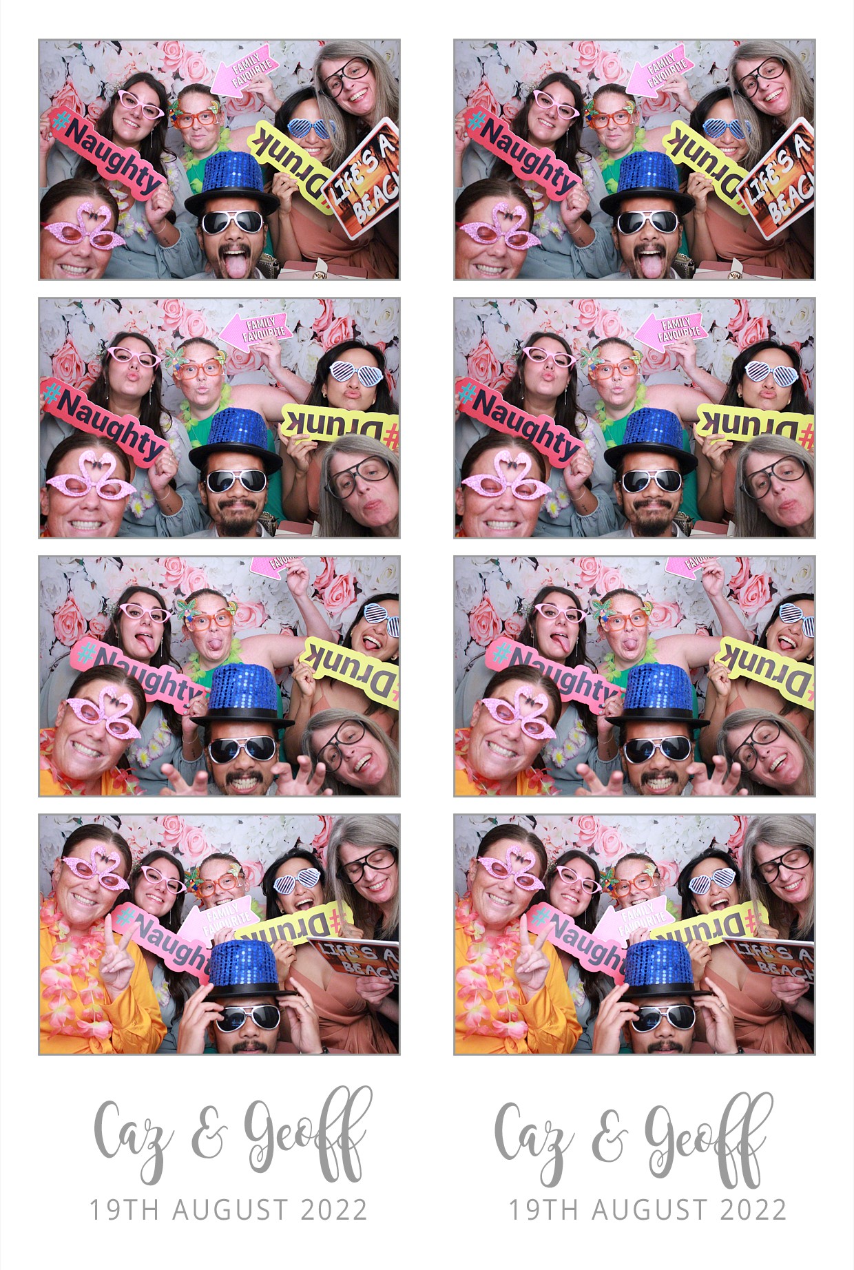 Caz & Geoff's Wedding  | View more photos from the event at gallery.myphotoboothexperience.co.uk/u/MyPhotoBoothExperienceLtd/Caz-Geoffs-Wedding