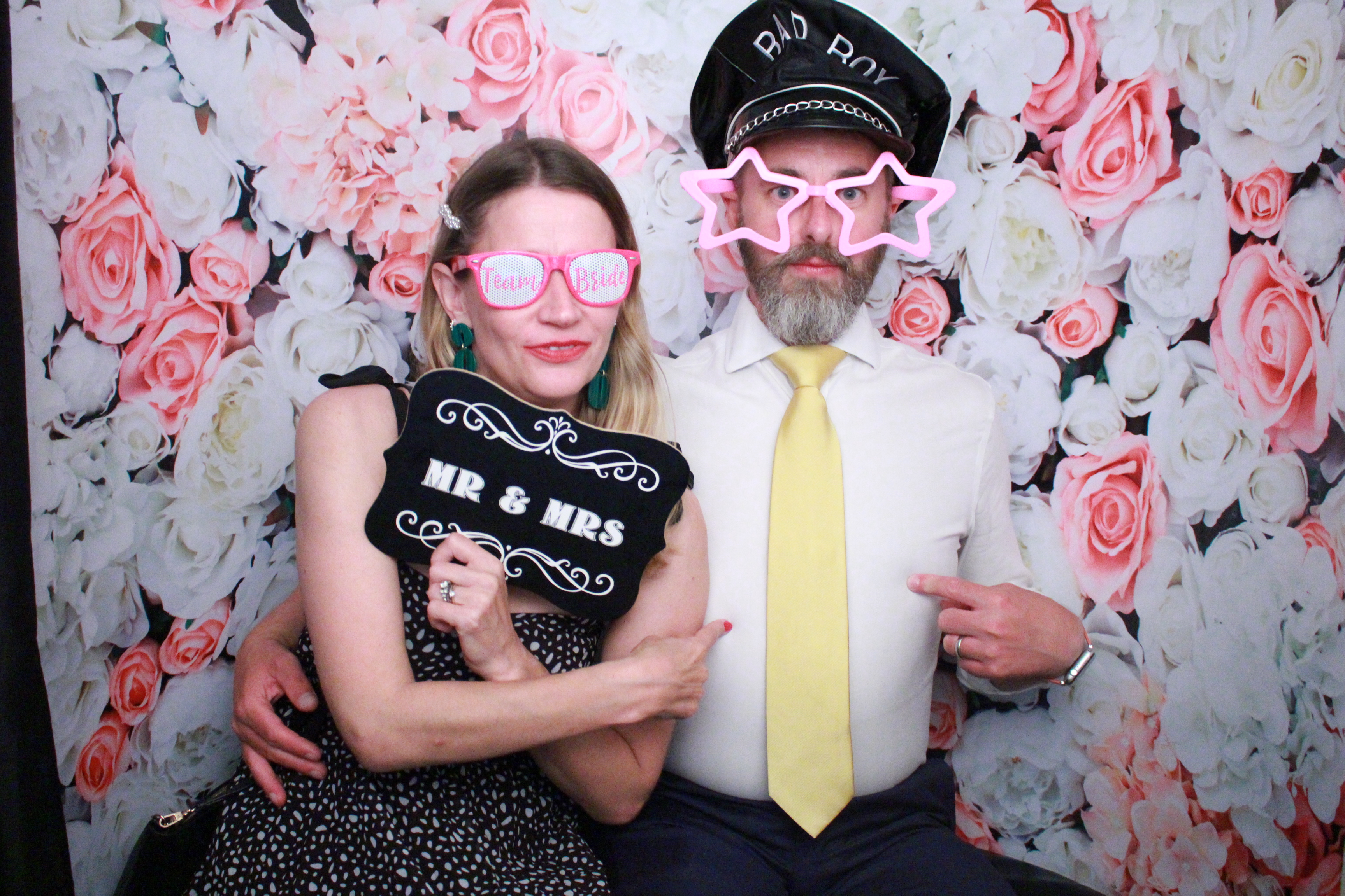 Caz & Geoff's Wedding  | View more photos from the event at gallery.myphotoboothexperience.co.uk/u/MyPhotoBoothExperienceLtd/Caz-Geoffs-Wedding