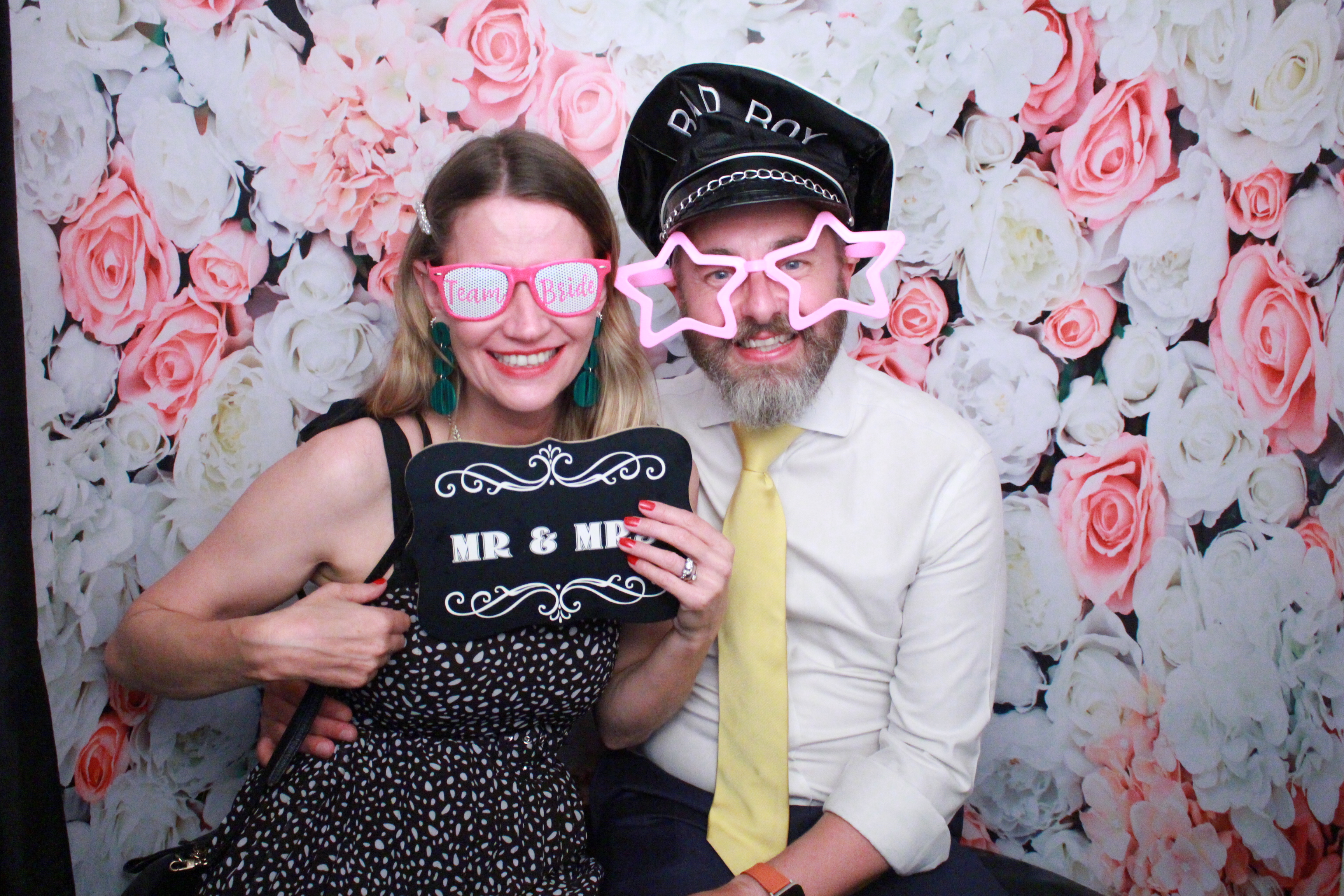Caz & Geoff's Wedding  | View more photos from the event at gallery.myphotoboothexperience.co.uk/u/MyPhotoBoothExperienceLtd/Caz-Geoffs-Wedding
