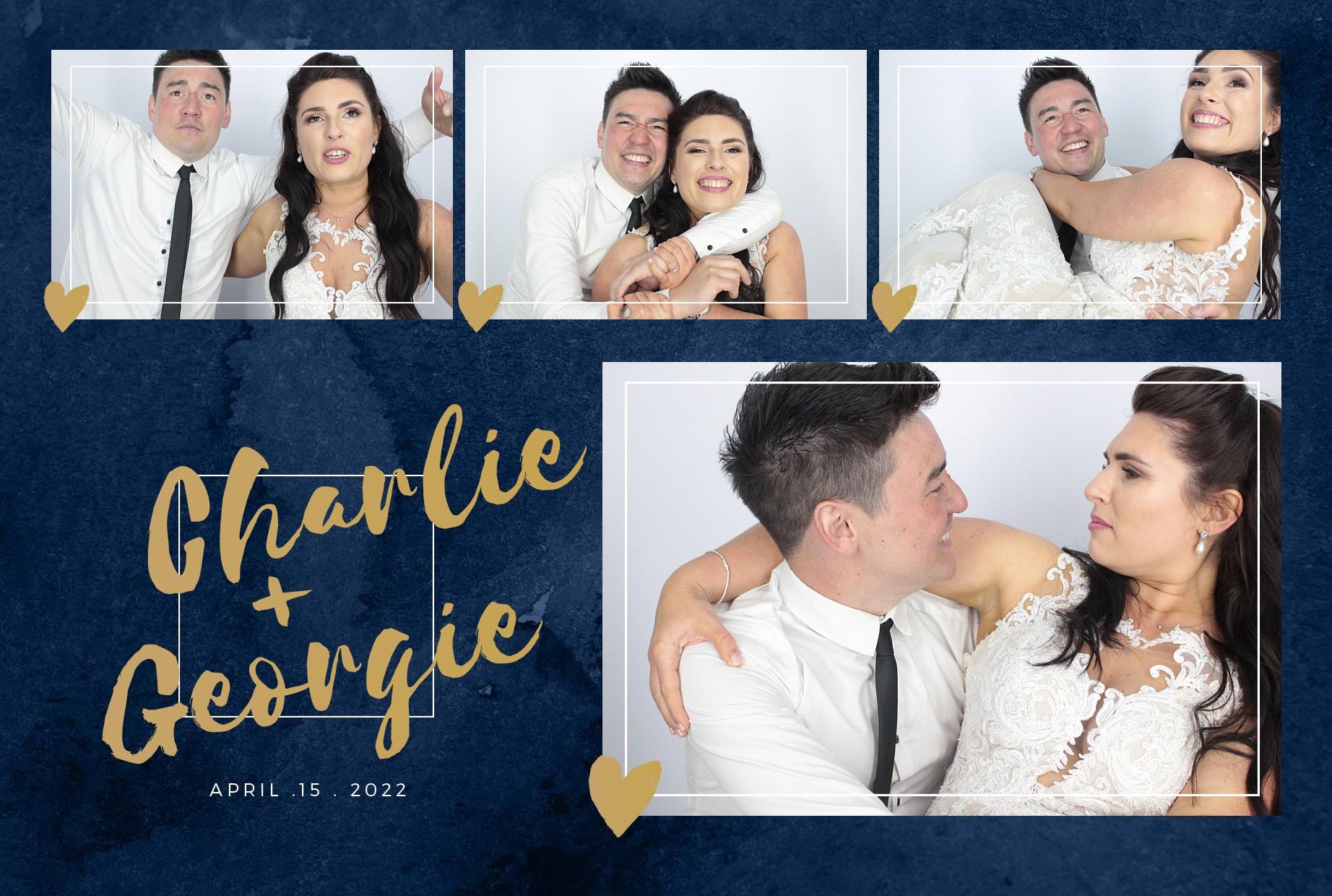 Charlie & Georgie's Wedding  | View more photos from the event at gallery.myphotoboothexperience.co.uk/u/MyPhotoBoothExperienceLtd/Charlie-Georgies-Wedding