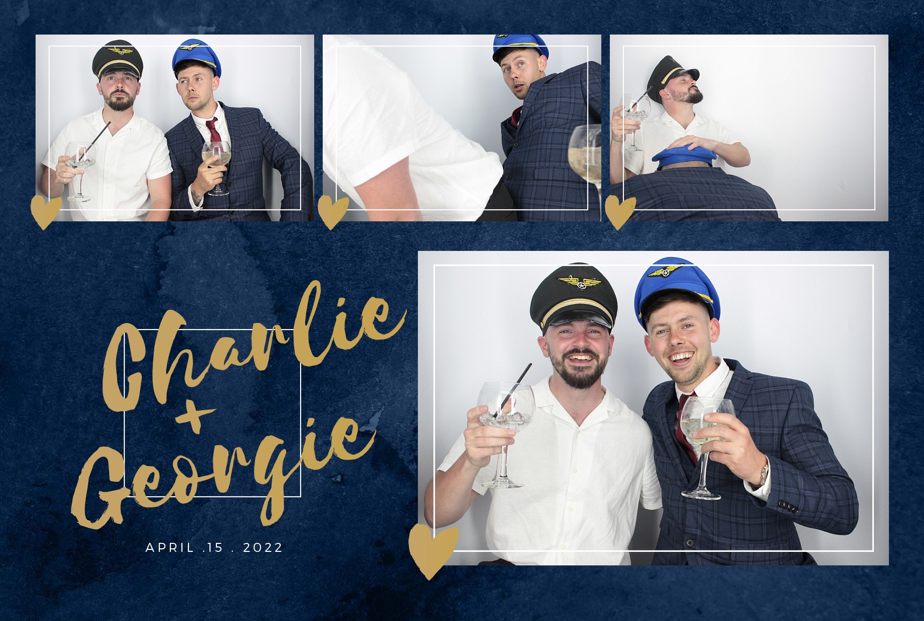 Charlie & Georgie's Wedding  | View more photos from the event at gallery.myphotoboothexperience.co.uk/u/MyPhotoBoothExperienceLtd/Charlie-Georgies-Wedding