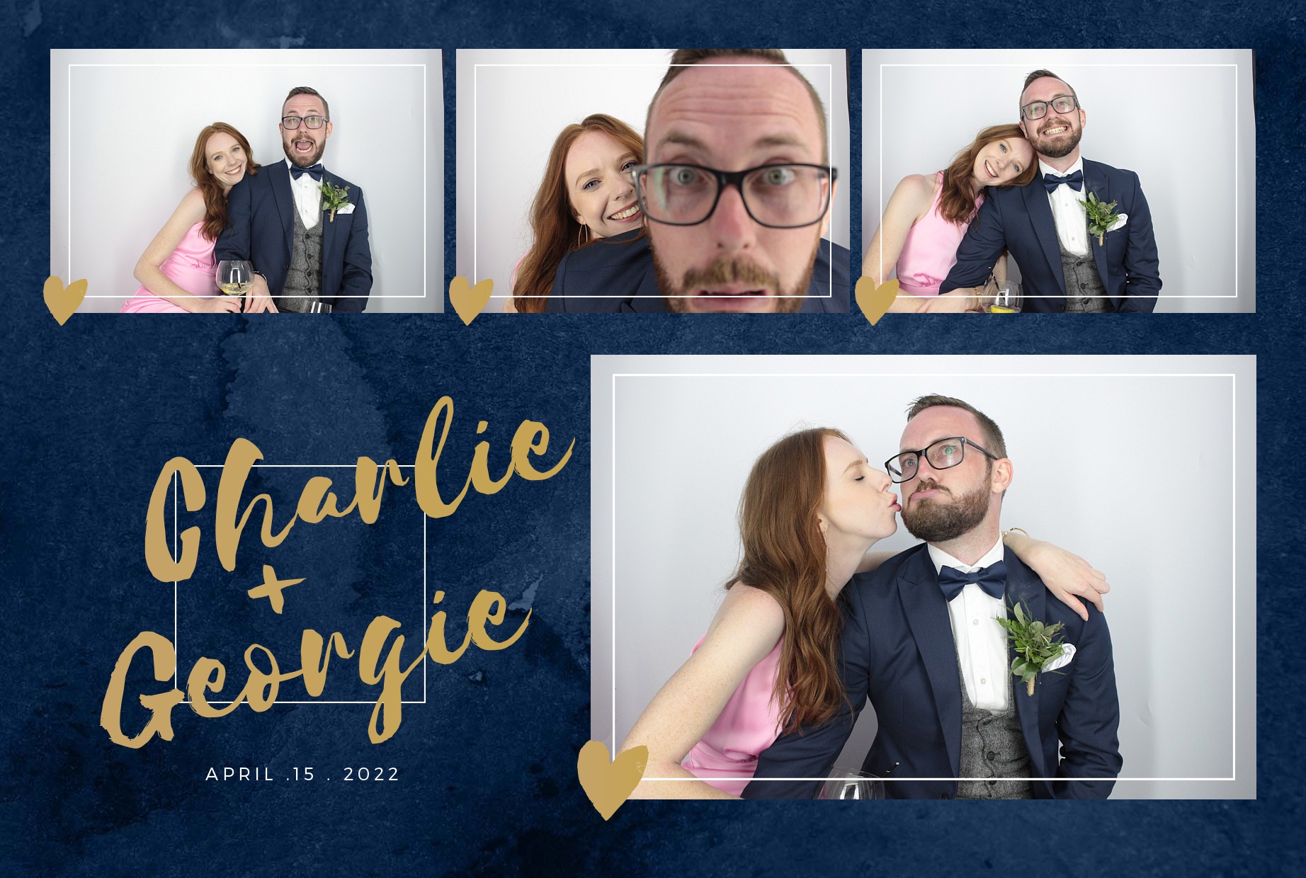 Charlie & Georgie's Wedding  | View more photos from the event at gallery.myphotoboothexperience.co.uk/u/MyPhotoBoothExperienceLtd/Charlie-Georgies-Wedding