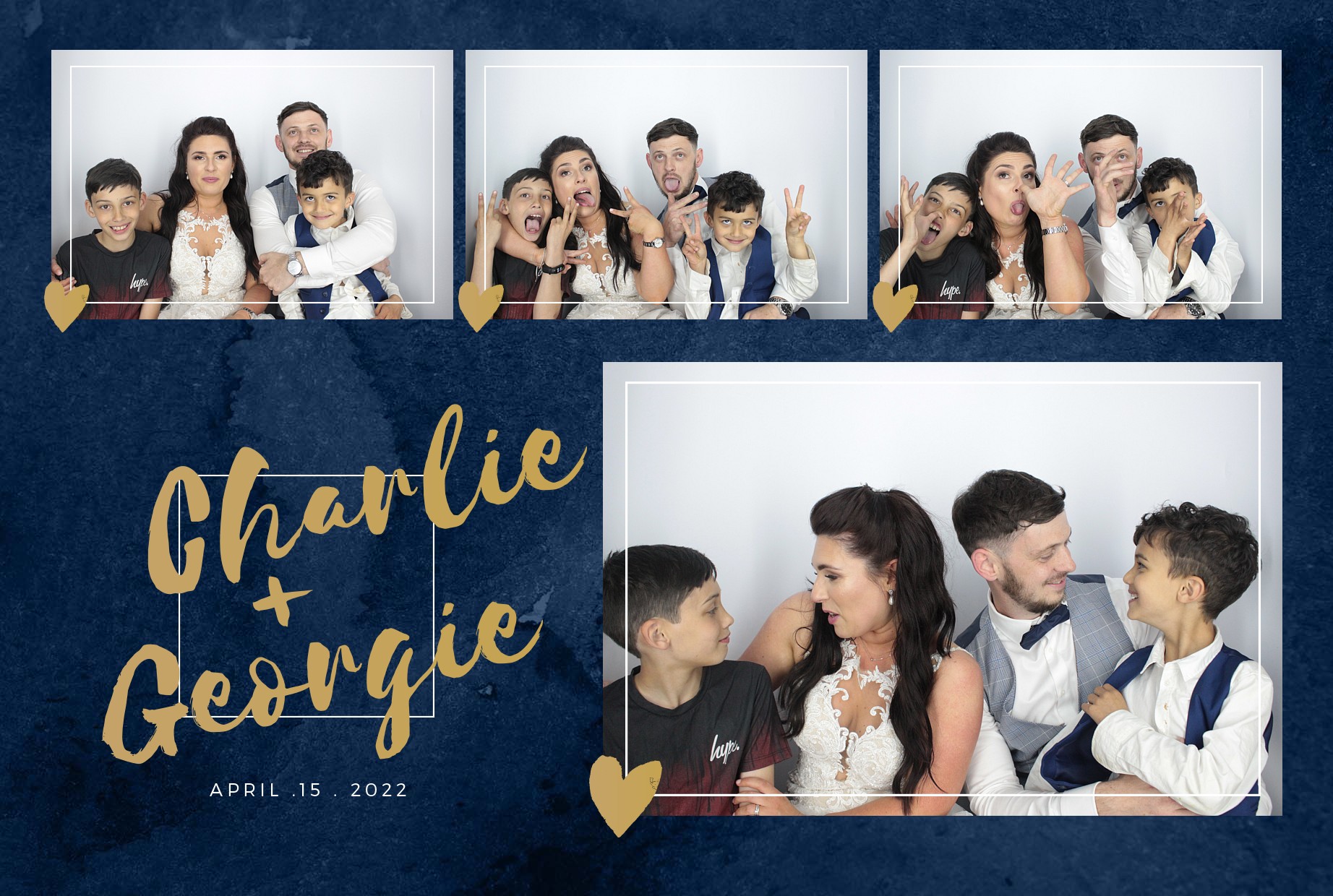 Charlie & Georgie's Wedding  | View more photos from the event at gallery.myphotoboothexperience.co.uk/u/MyPhotoBoothExperienceLtd/Charlie-Georgies-Wedding