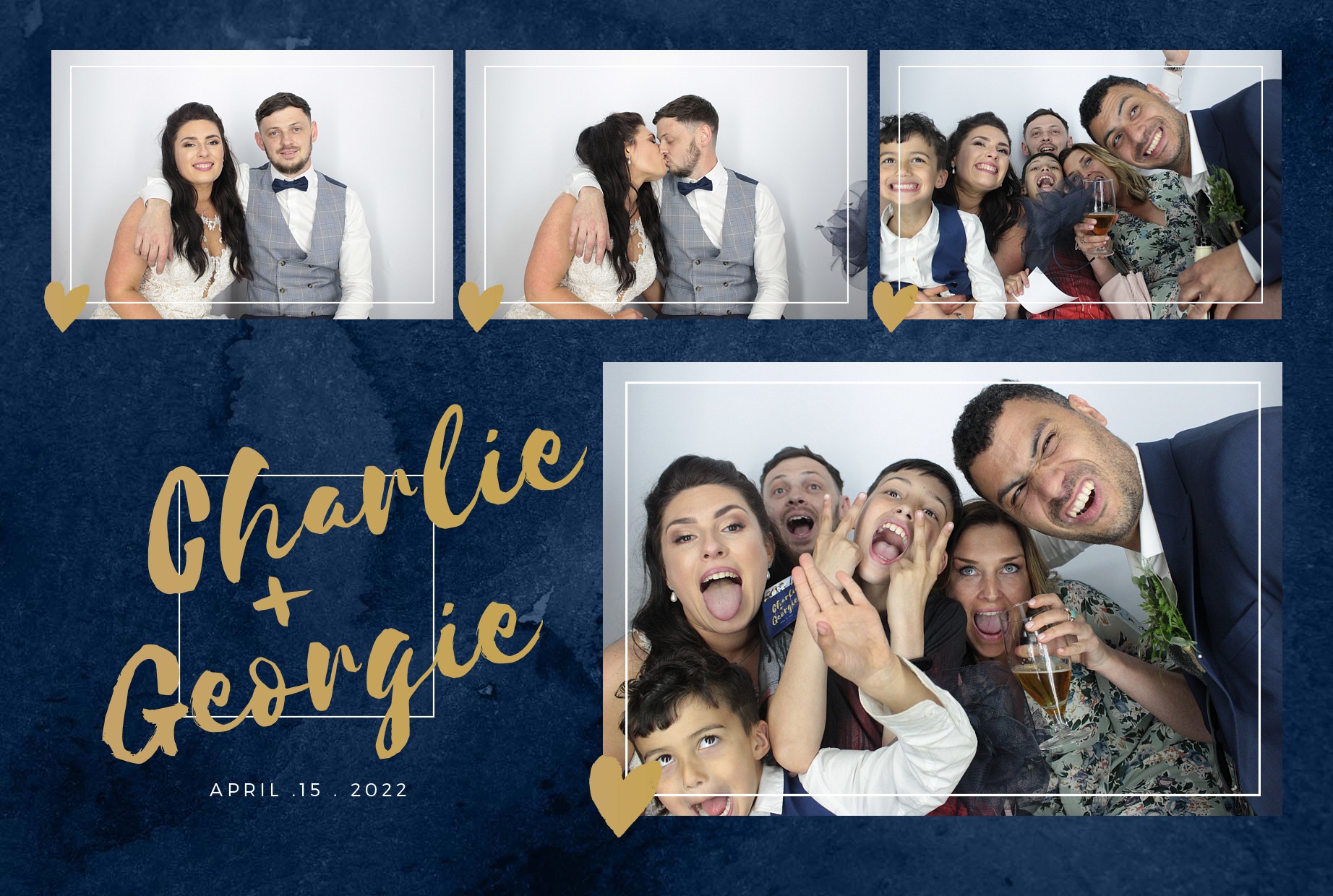 Charlie & Georgie's Wedding  | View more photos from the event at gallery.myphotoboothexperience.co.uk/u/MyPhotoBoothExperienceLtd/Charlie-Georgies-Wedding