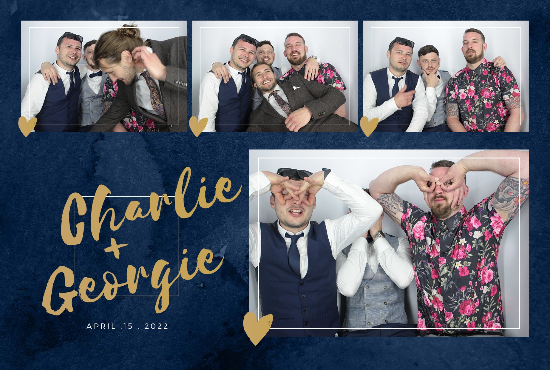Charlie & Georgie's Wedding  | View more photos from the event at gallery.myphotoboothexperience.co.uk/u/MyPhotoBoothExperienceLtd/Charlie-Georgies-Wedding