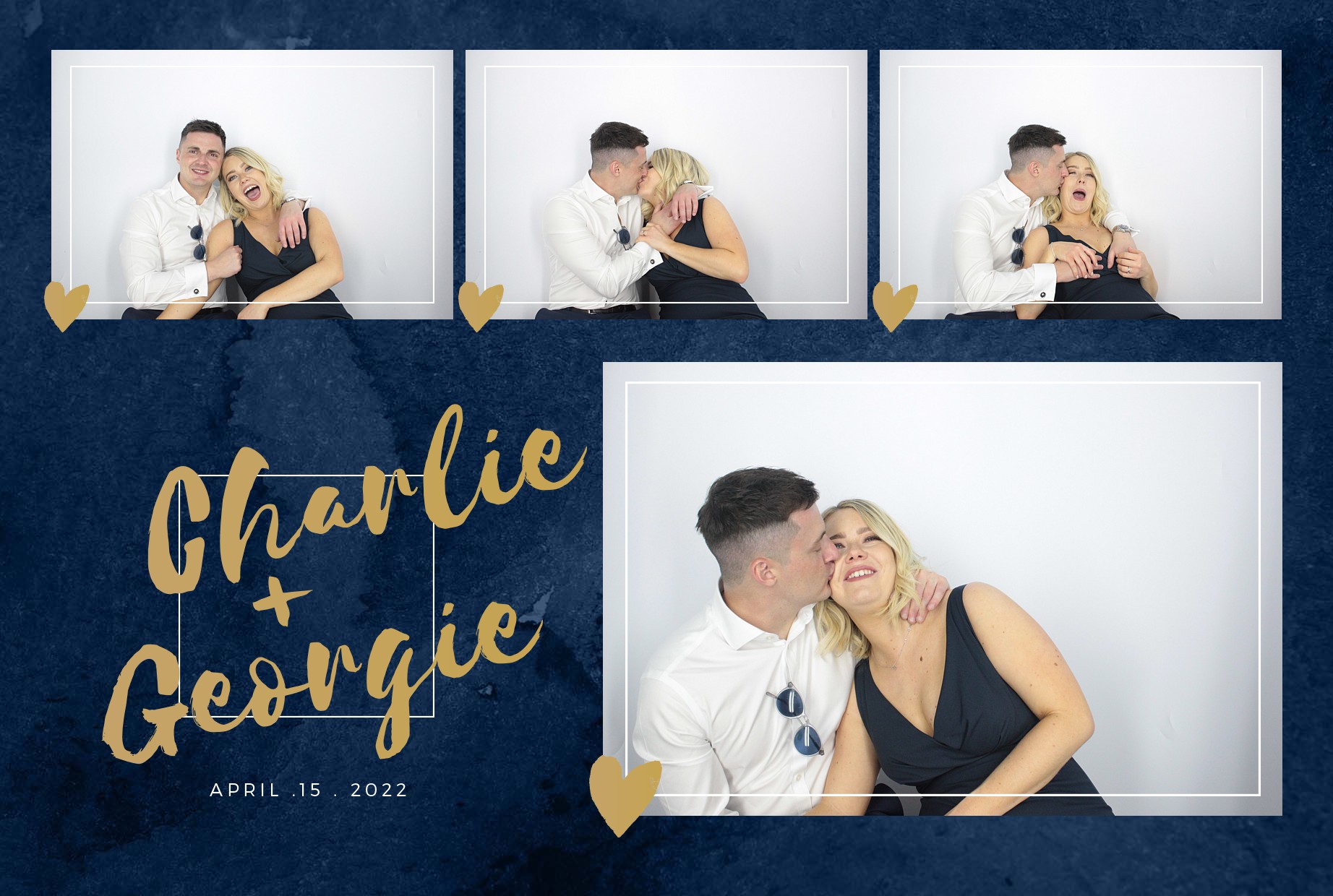 Charlie & Georgie's Wedding  | View more photos from the event at gallery.myphotoboothexperience.co.uk/u/MyPhotoBoothExperienceLtd/Charlie-Georgies-Wedding