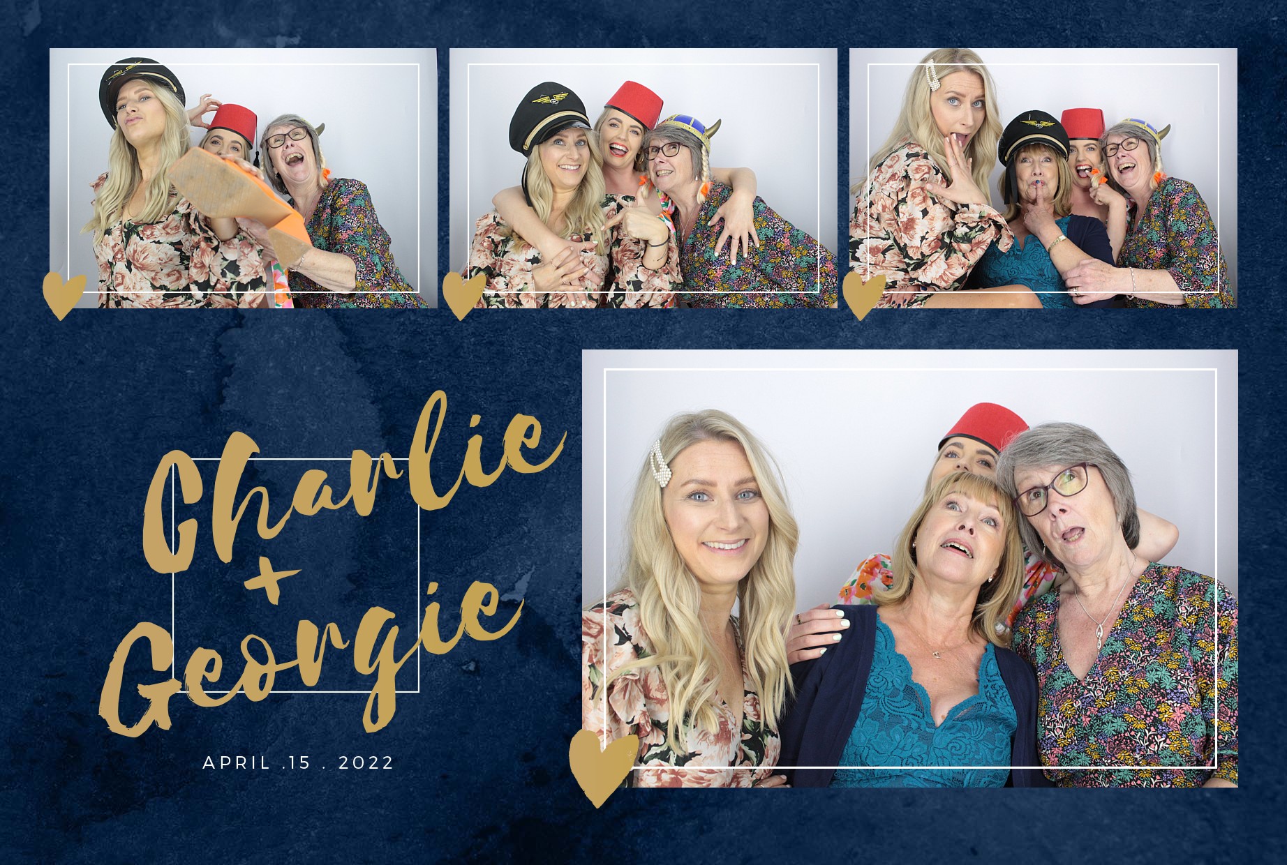Charlie & Georgie's Wedding  | View more photos from the event at gallery.myphotoboothexperience.co.uk/u/MyPhotoBoothExperienceLtd/Charlie-Georgies-Wedding