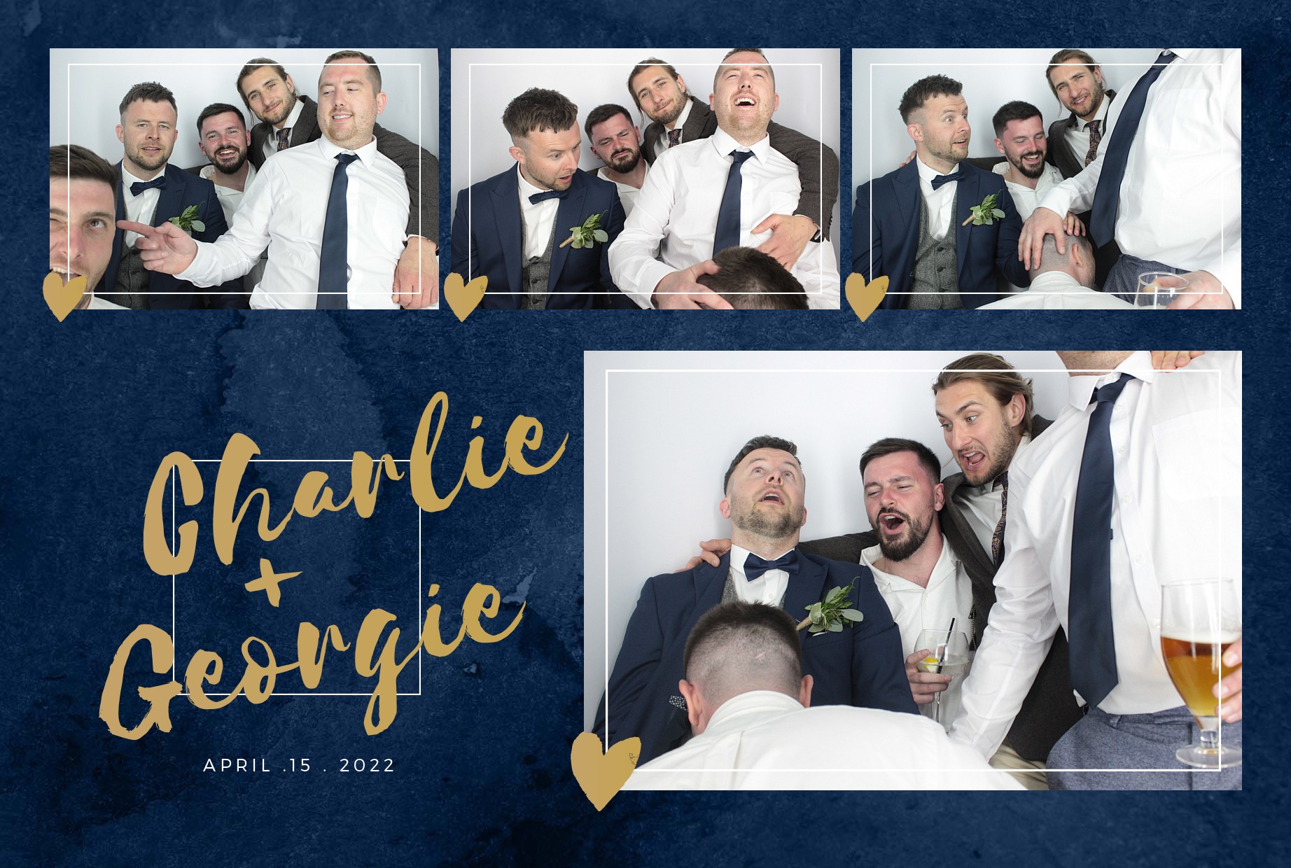 Charlie & Georgie's Wedding  | View more photos from the event at gallery.myphotoboothexperience.co.uk/u/MyPhotoBoothExperienceLtd/Charlie-Georgies-Wedding