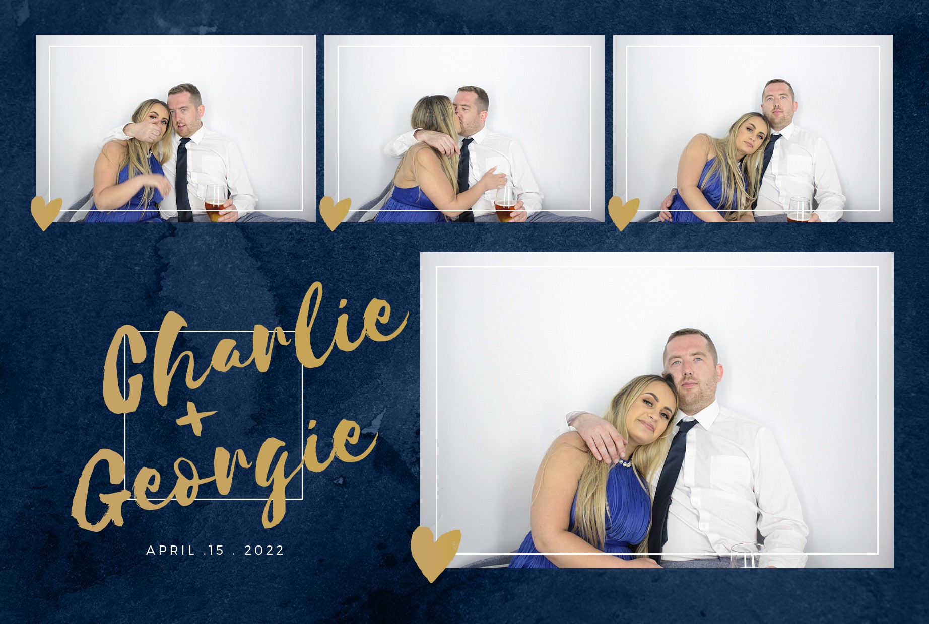 Charlie & Georgie's Wedding  | View more photos from the event at gallery.myphotoboothexperience.co.uk/u/MyPhotoBoothExperienceLtd/Charlie-Georgies-Wedding