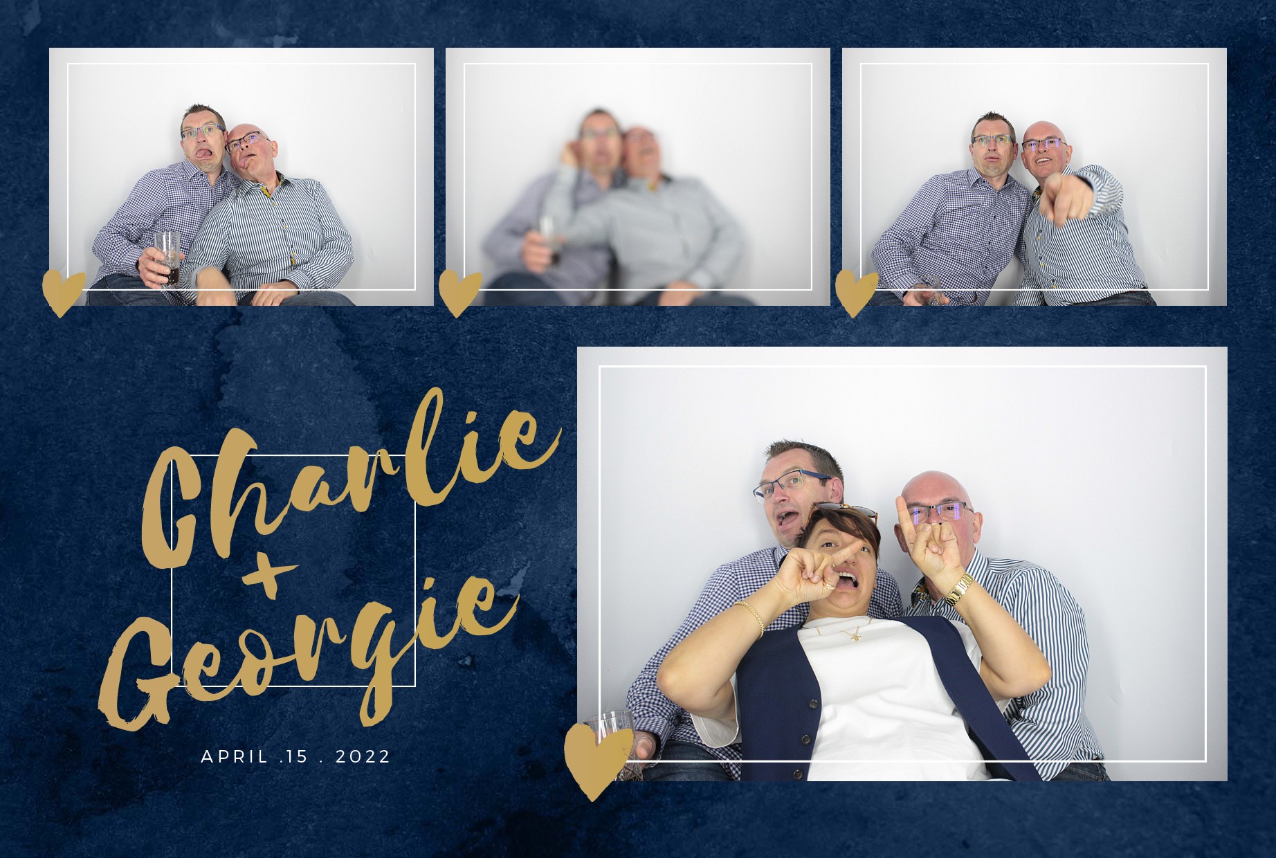 Charlie & Georgie's Wedding  | View more photos from the event at gallery.myphotoboothexperience.co.uk/u/MyPhotoBoothExperienceLtd/Charlie-Georgies-Wedding