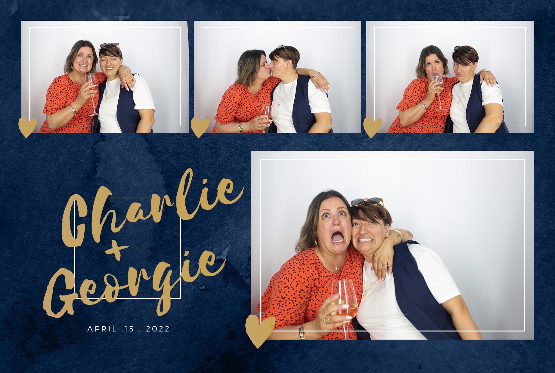 Charlie & Georgie's Wedding  | View more photos from the event at gallery.myphotoboothexperience.co.uk/u/MyPhotoBoothExperienceLtd/Charlie-Georgies-Wedding