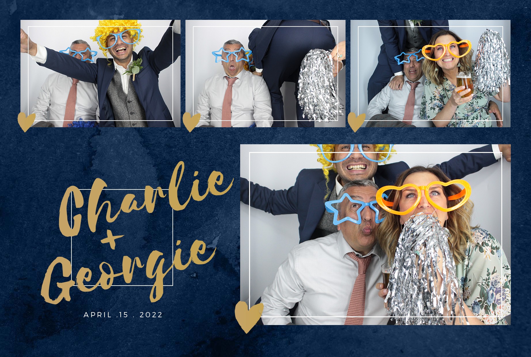 Charlie & Georgie's Wedding  | View more photos from the event at gallery.myphotoboothexperience.co.uk/u/MyPhotoBoothExperienceLtd/Charlie-Georgies-Wedding