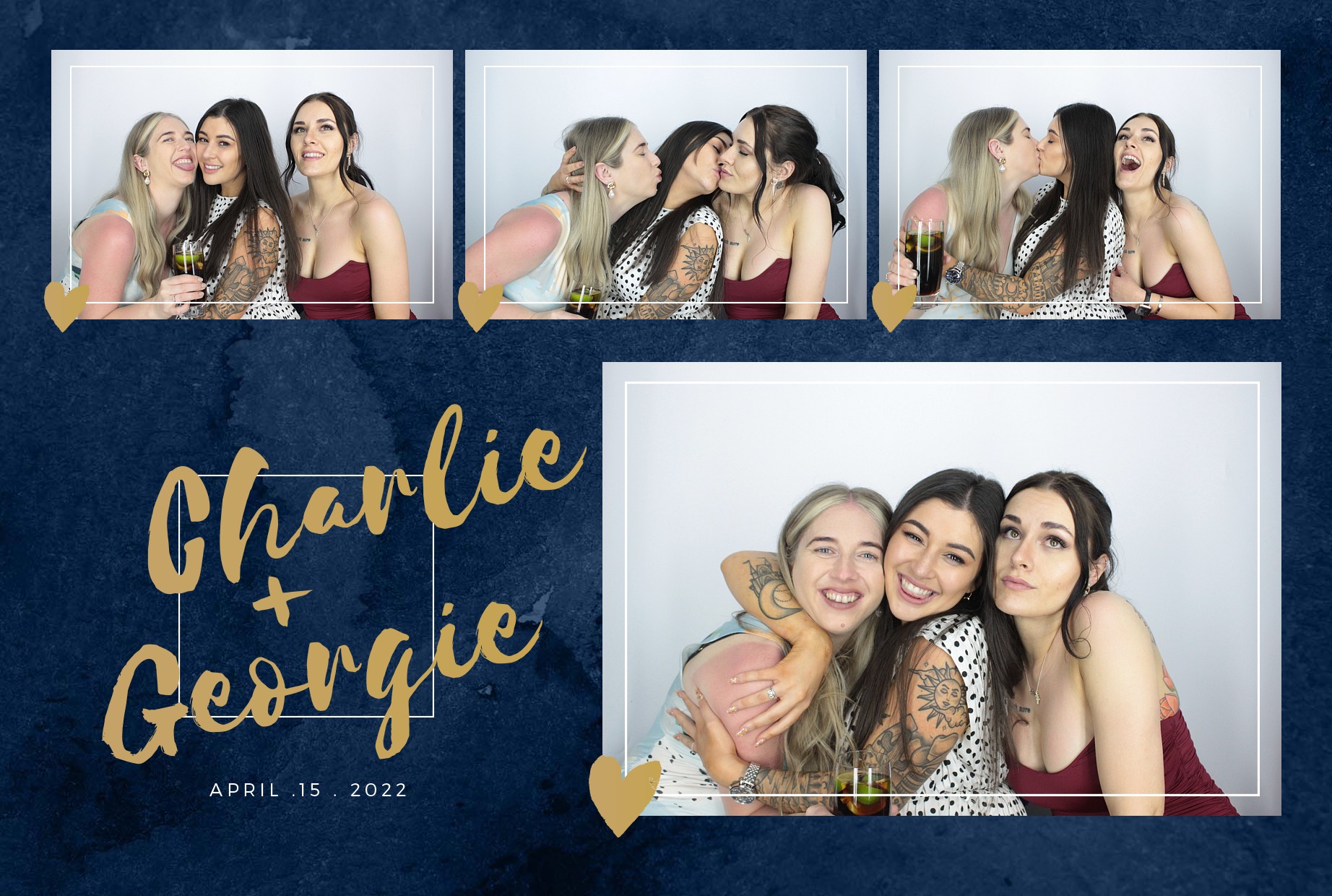 Charlie & Georgie's Wedding  | View more photos from the event at gallery.myphotoboothexperience.co.uk/u/MyPhotoBoothExperienceLtd/Charlie-Georgies-Wedding