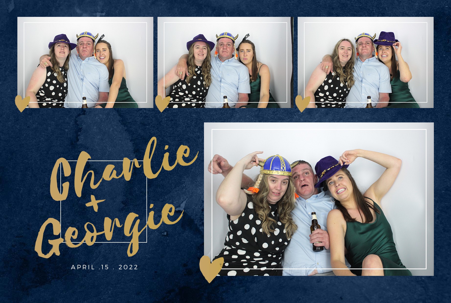 Charlie & Georgie's Wedding  | View more photos from the event at gallery.myphotoboothexperience.co.uk/u/MyPhotoBoothExperienceLtd/Charlie-Georgies-Wedding