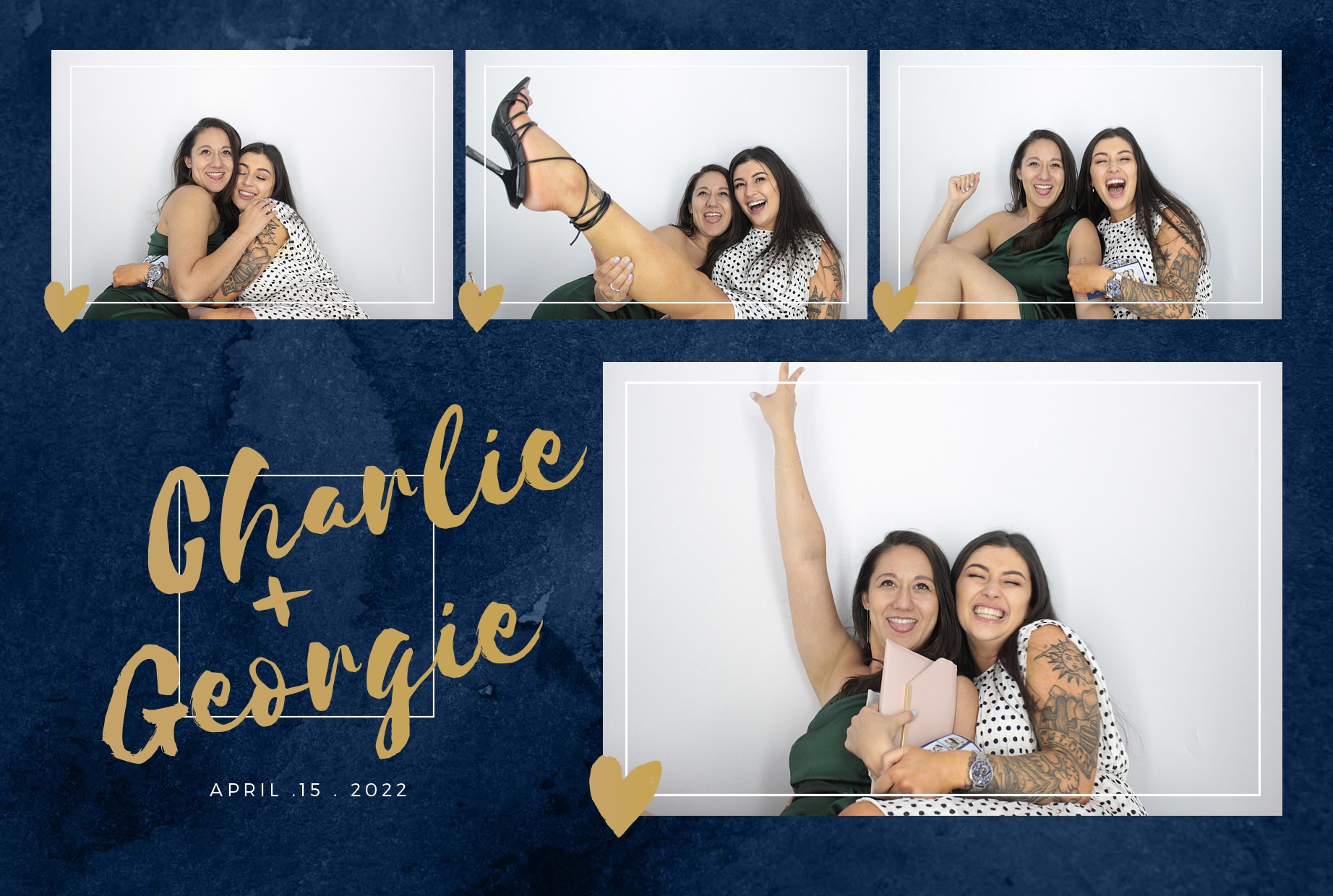 Charlie & Georgie's Wedding  | View more photos from the event at gallery.myphotoboothexperience.co.uk/u/MyPhotoBoothExperienceLtd/Charlie-Georgies-Wedding