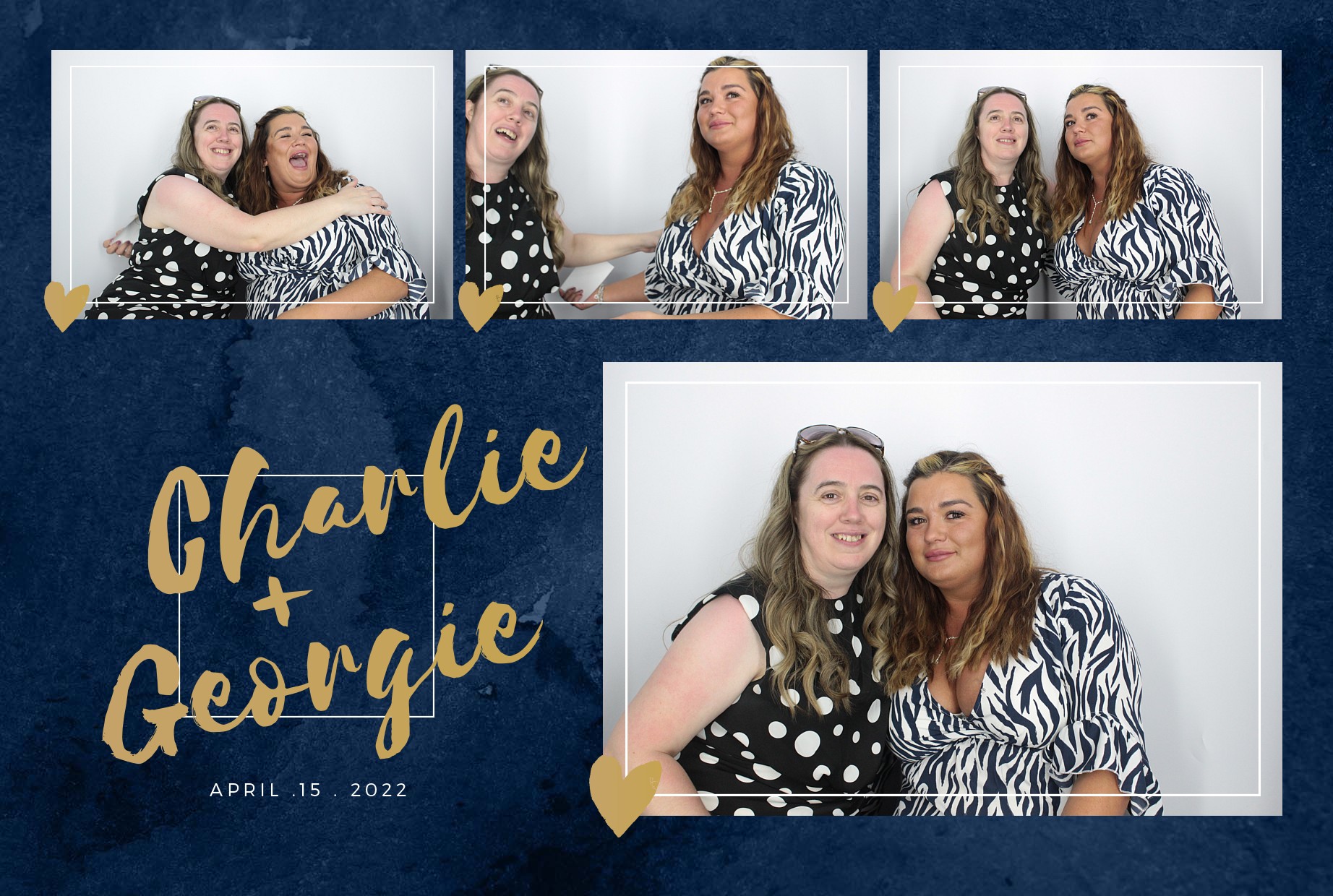 Charlie & Georgie's Wedding  | View more photos from the event at gallery.myphotoboothexperience.co.uk/u/MyPhotoBoothExperienceLtd/Charlie-Georgies-Wedding